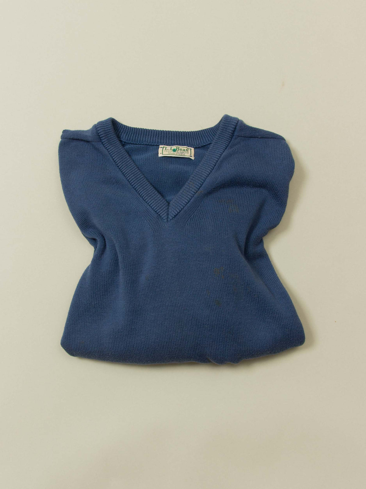 Vtg 1980s L.L. Bean V-Neck Sweater – Made in USA (XL)
