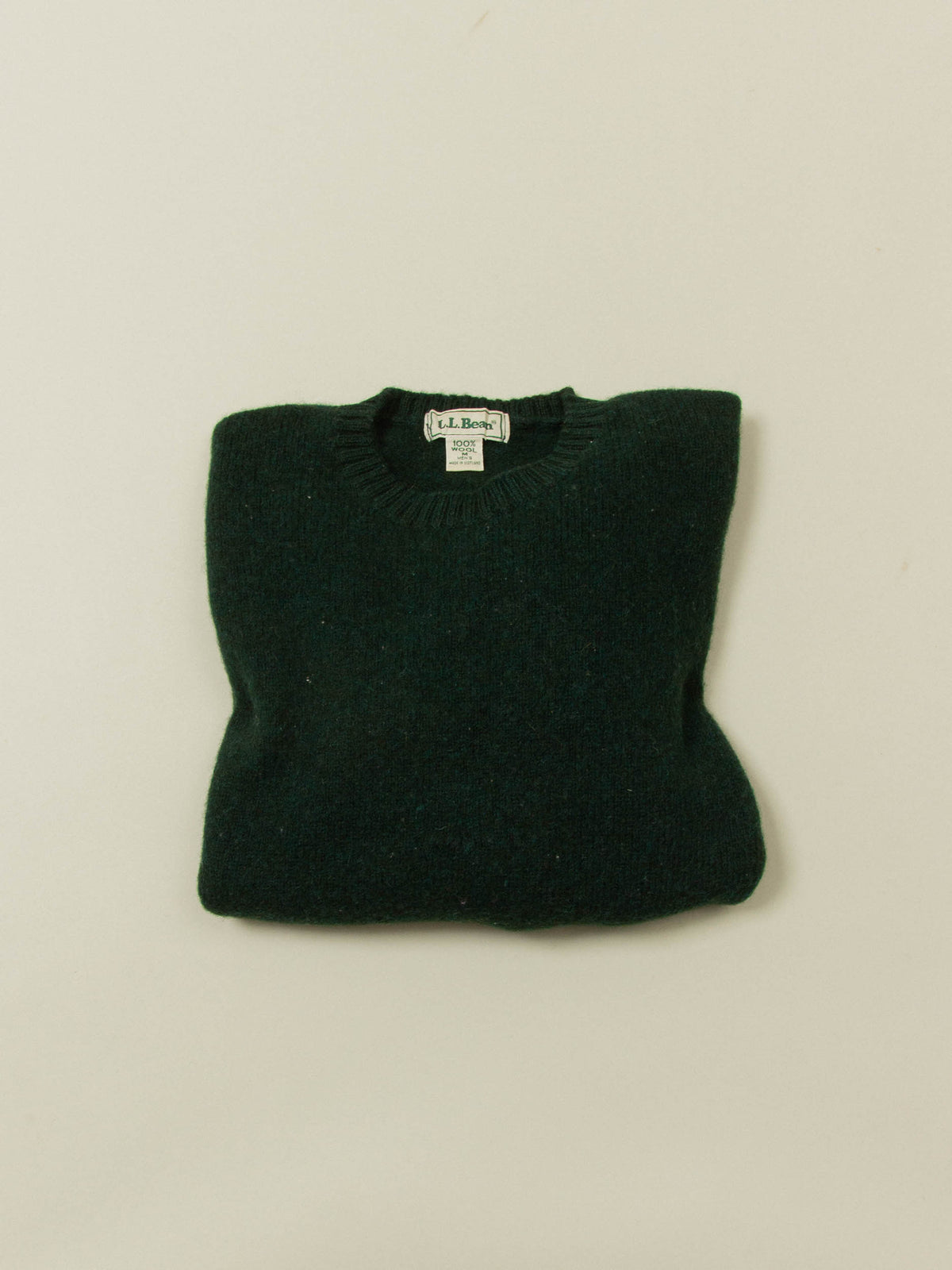 Vtg 1990s LL Bean Wool Sweater – Made in Scotland (M)