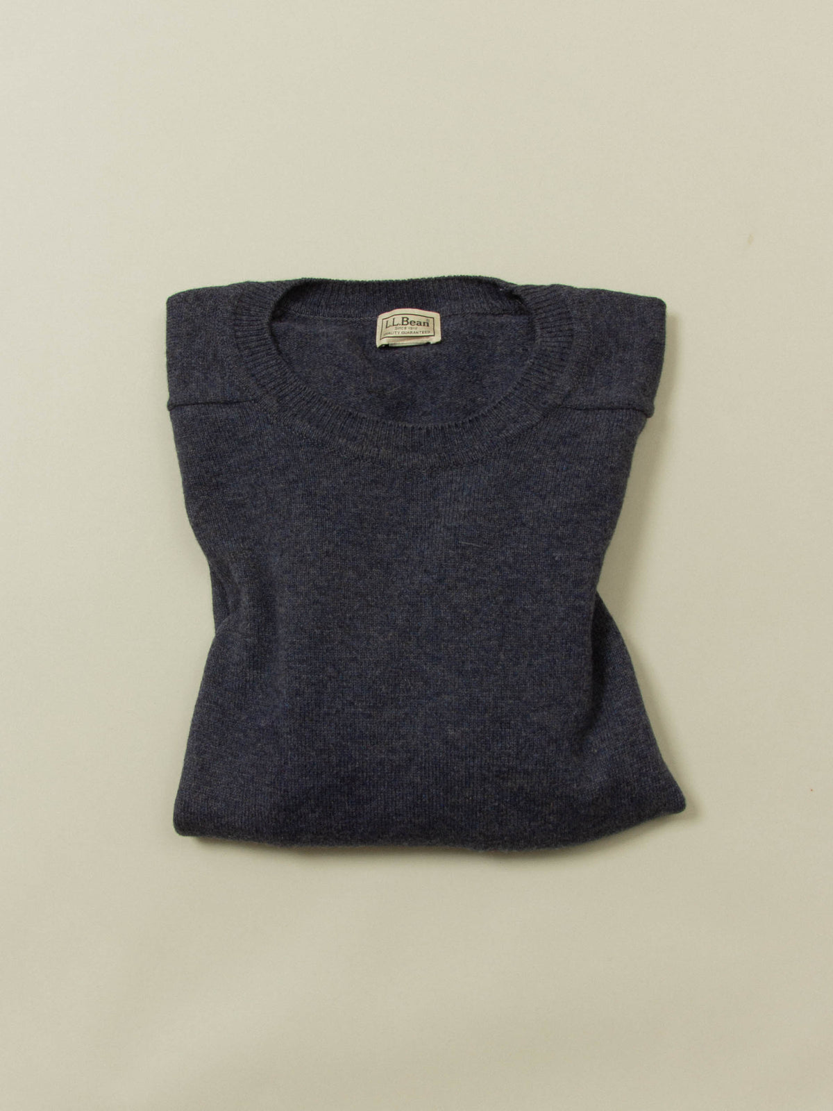 Vtg L.L. Bean Raglan Lamb's Wool Sweater (L)