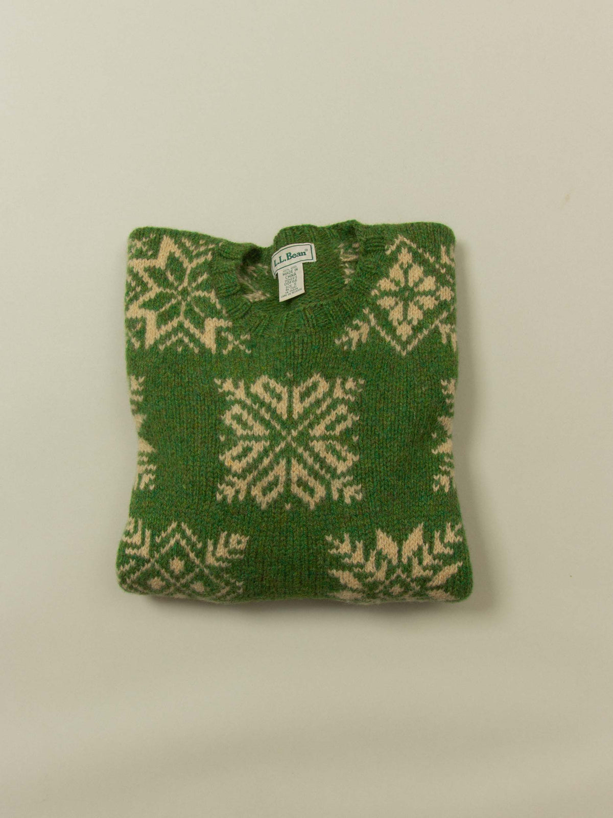 Vtg L.L. Bean Women's Wool Sweater (S)