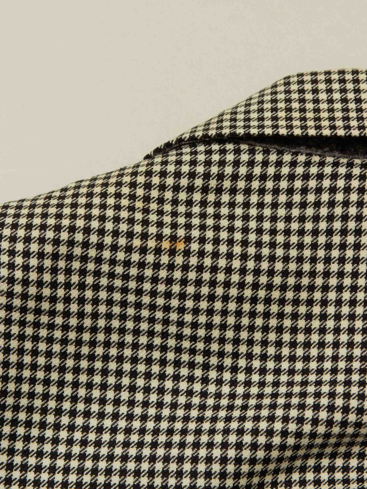 Vtg 1990s Burberry Houndstooth Blazer Jacket (XL)