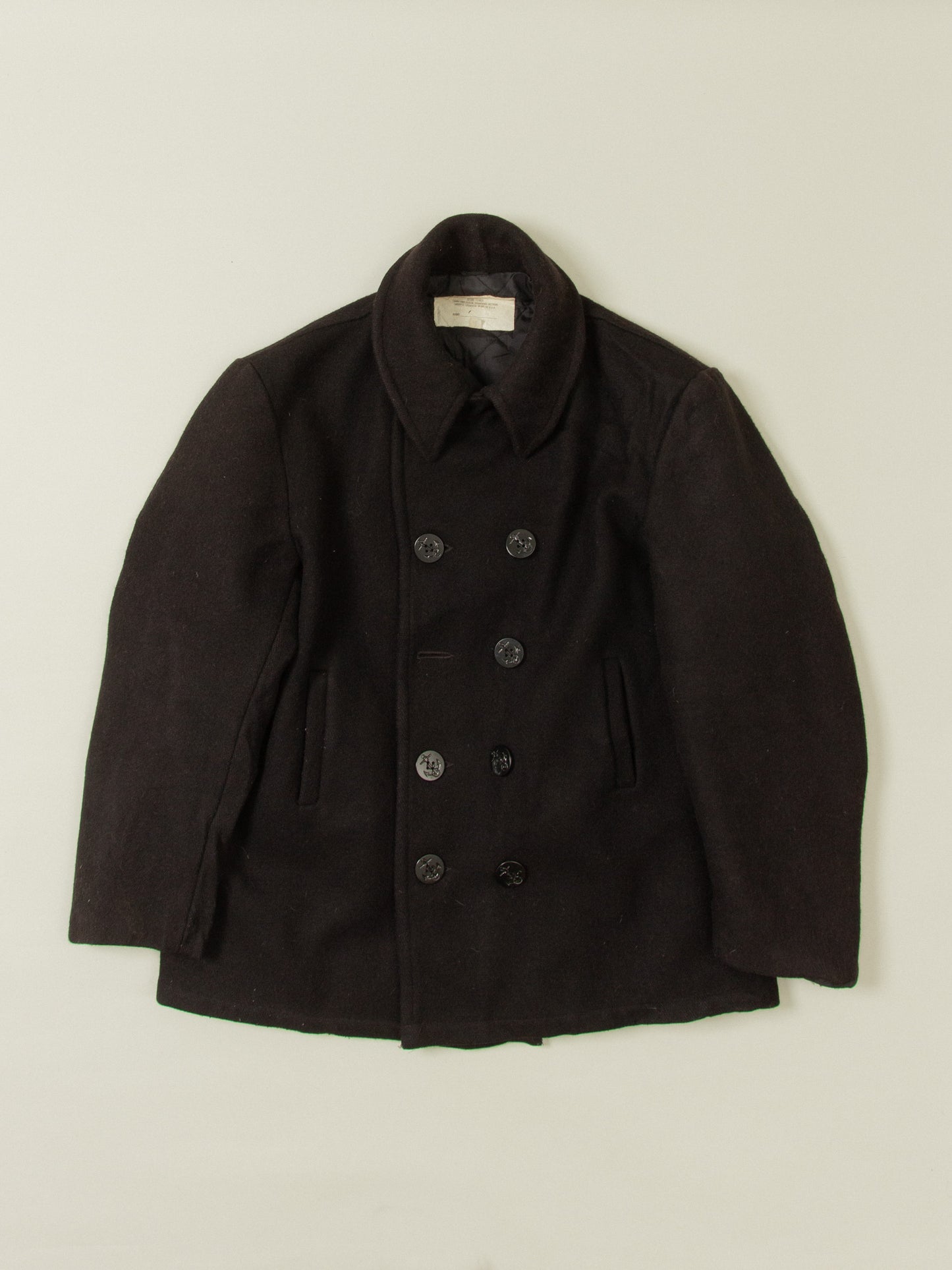 Vtg 1990s US Navy Peacoat (M)