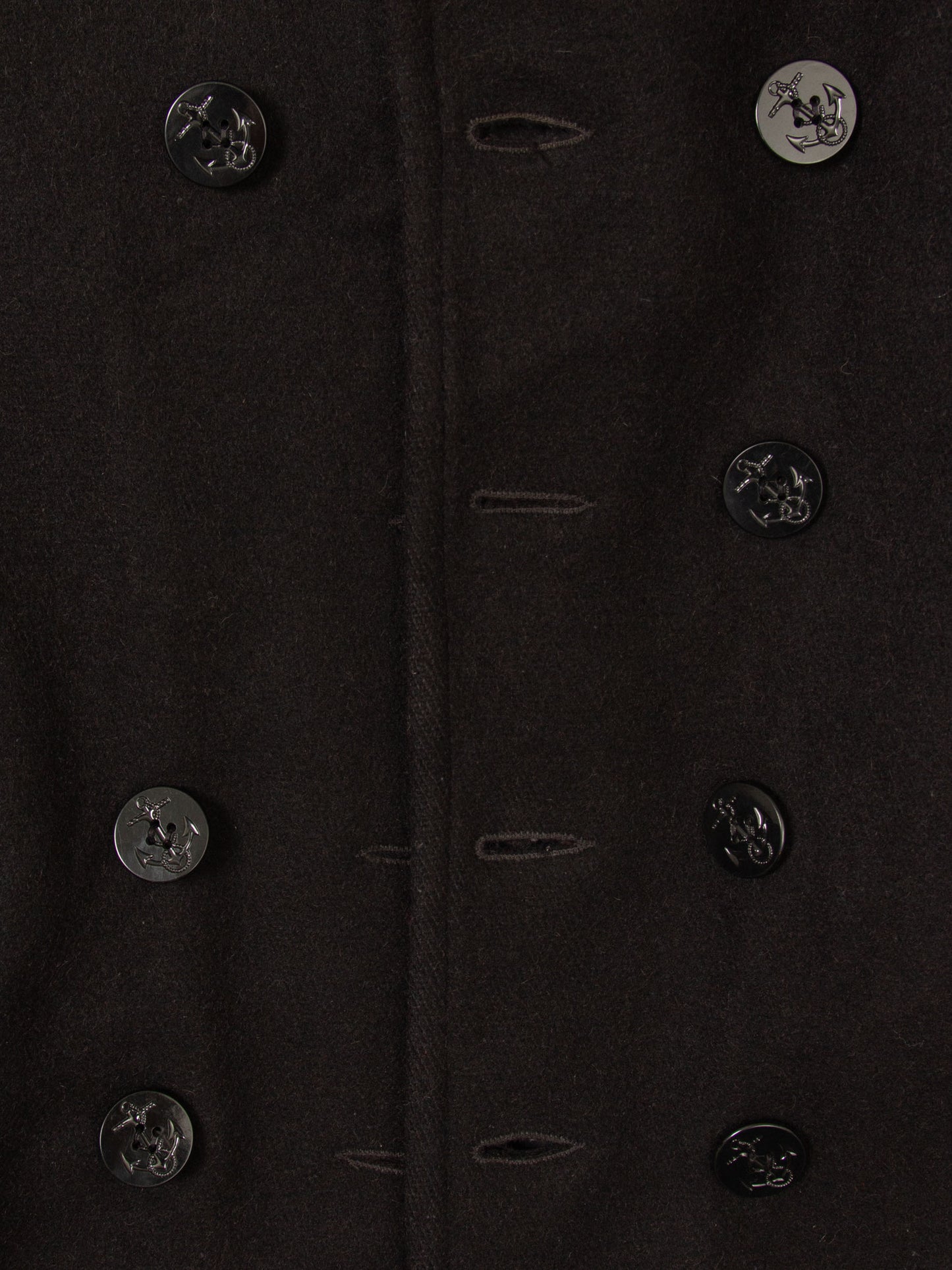 Vtg 1990s US Navy Peacoat (M)
