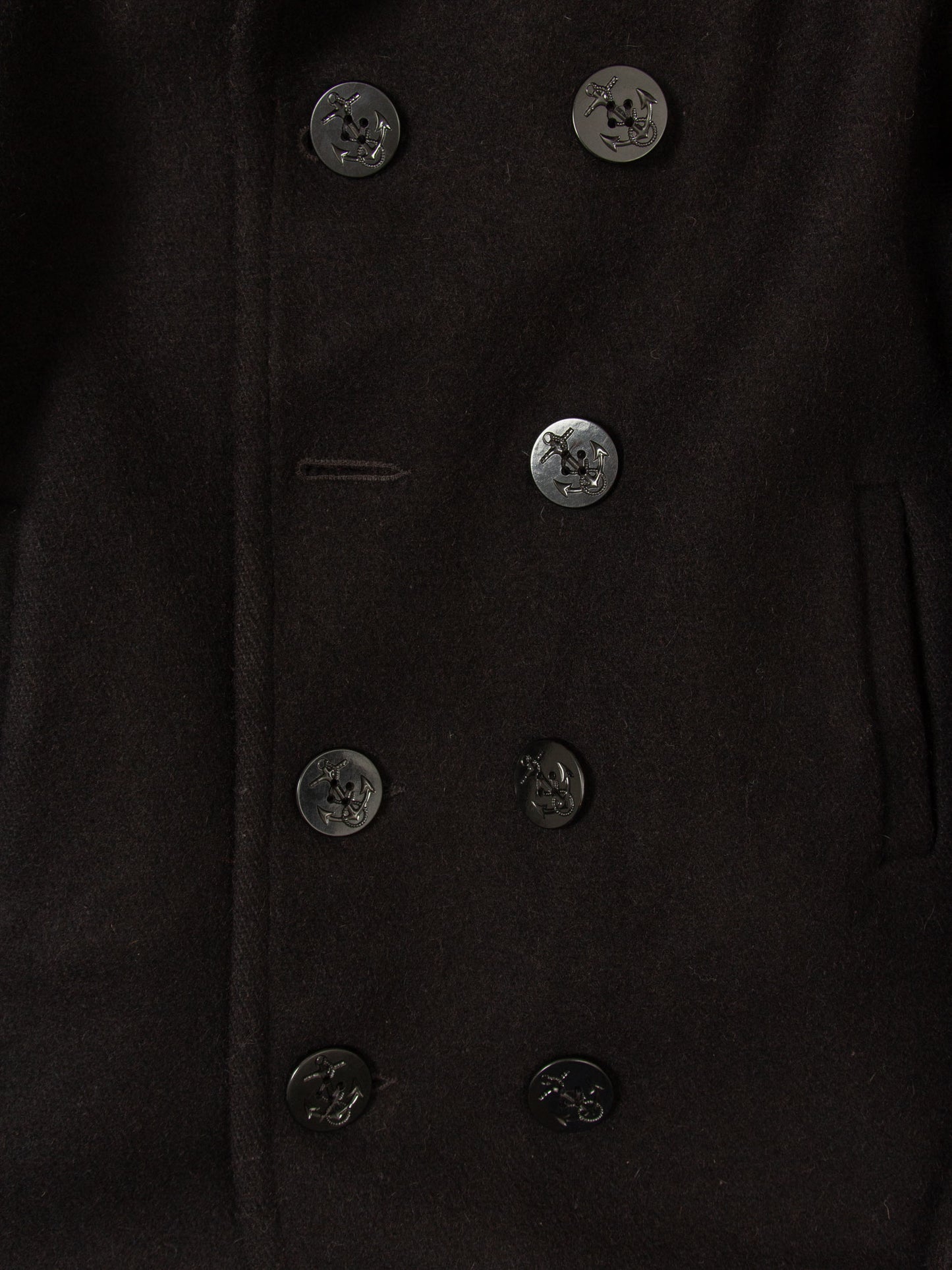 Vtg 1990s US Navy Peacoat (M)