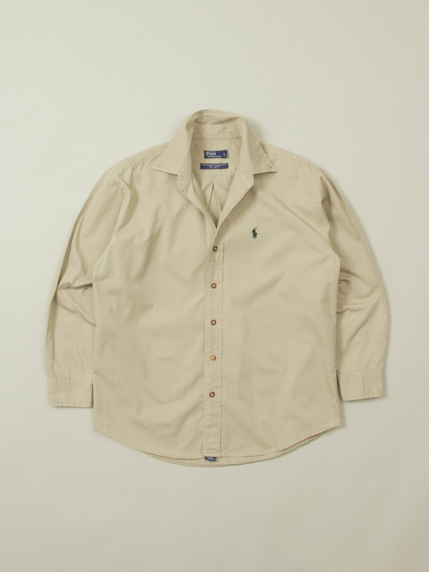 Vtg 1990s Ralph Lauren Button-Down Shirt (L)