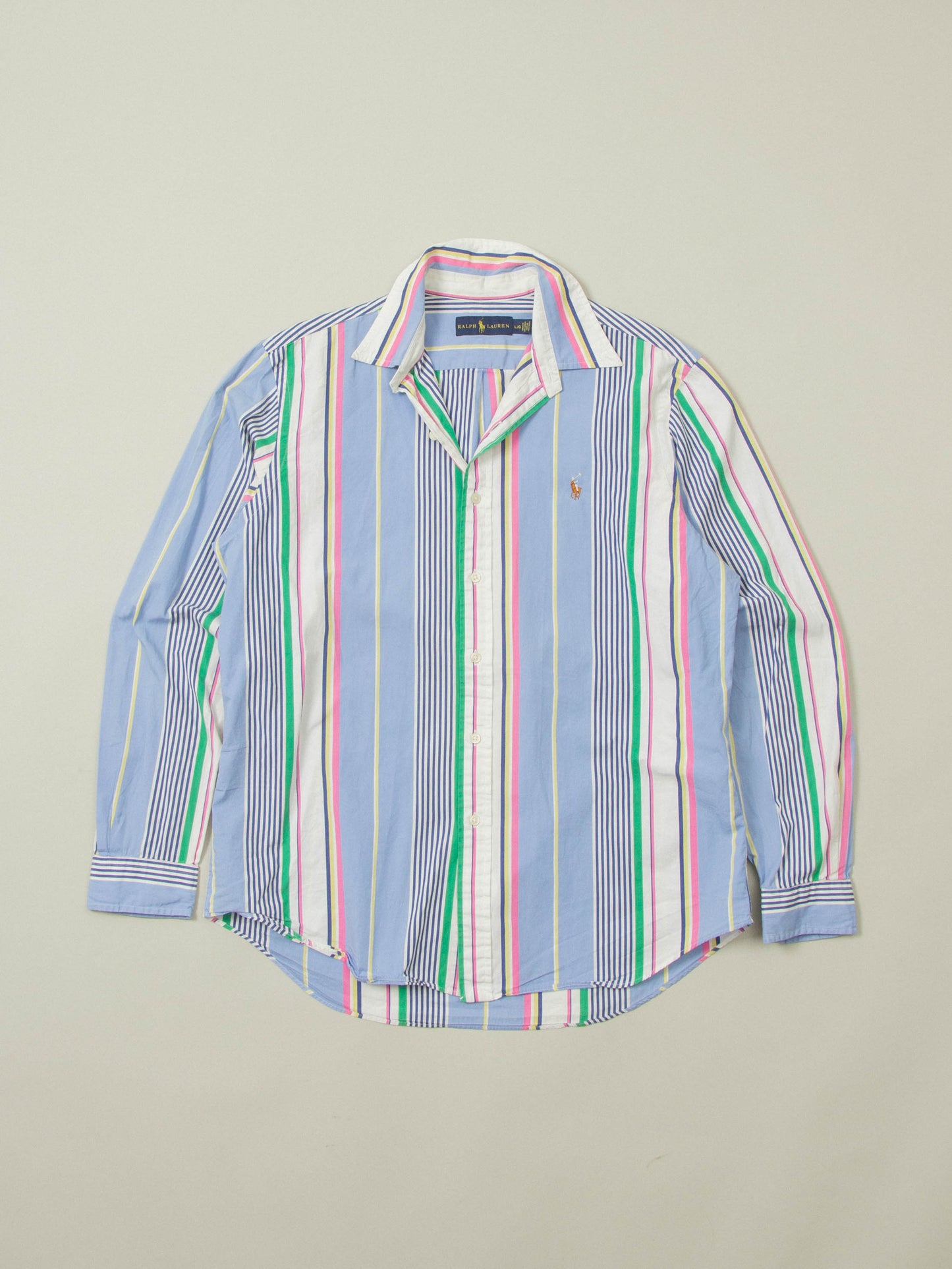 2000s Striped Ralph Lauren Shirt (L)