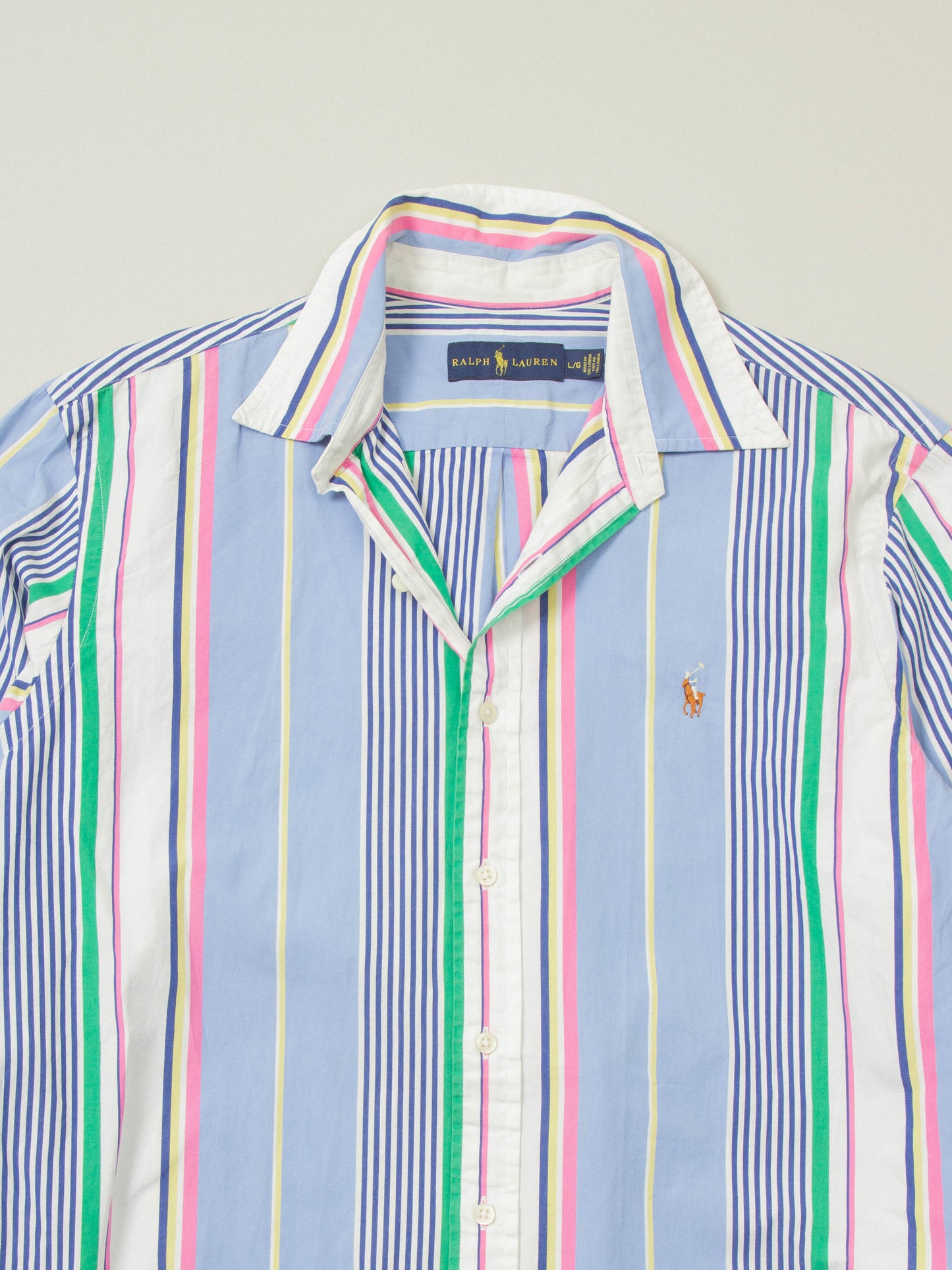 2000s Striped Ralph Lauren Shirt (L)