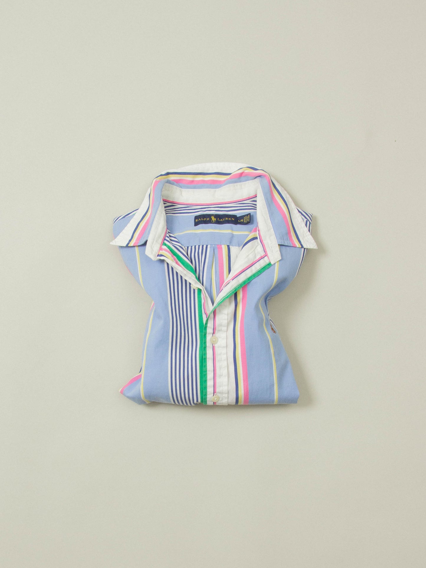 2000s Striped Ralph Lauren Shirt (L)