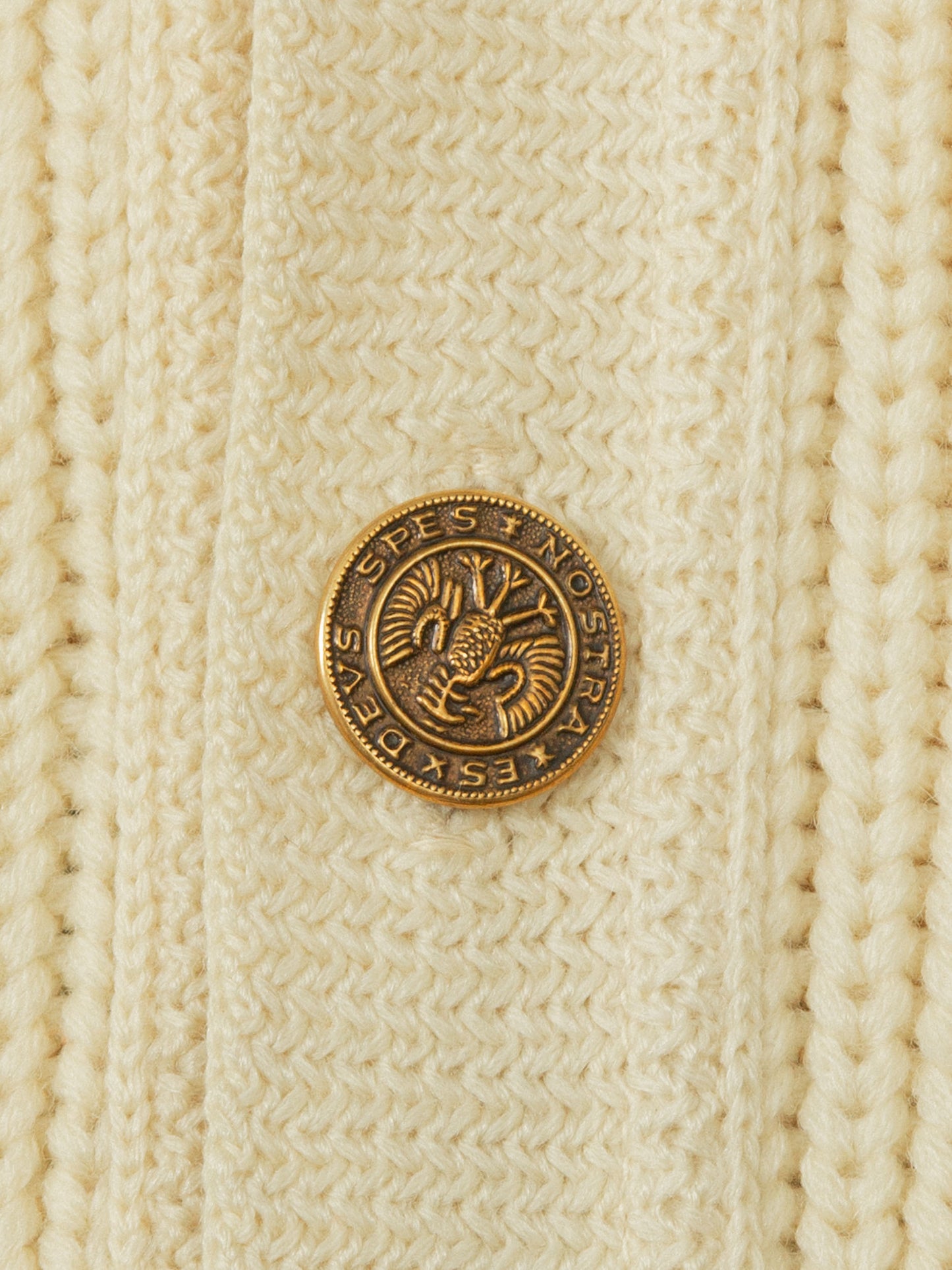 Vtg 1970s Curling Cowichan Wool Cardigan - Made in Canada (M)