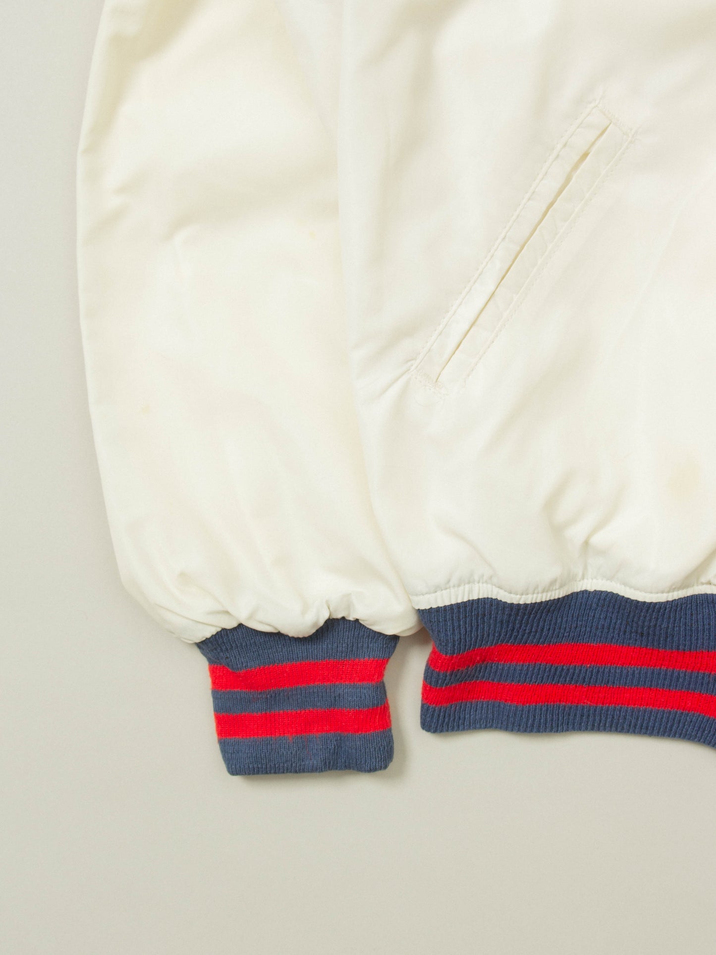 Vtg 1970s Football Varsity Jacket - Made in USA (L)