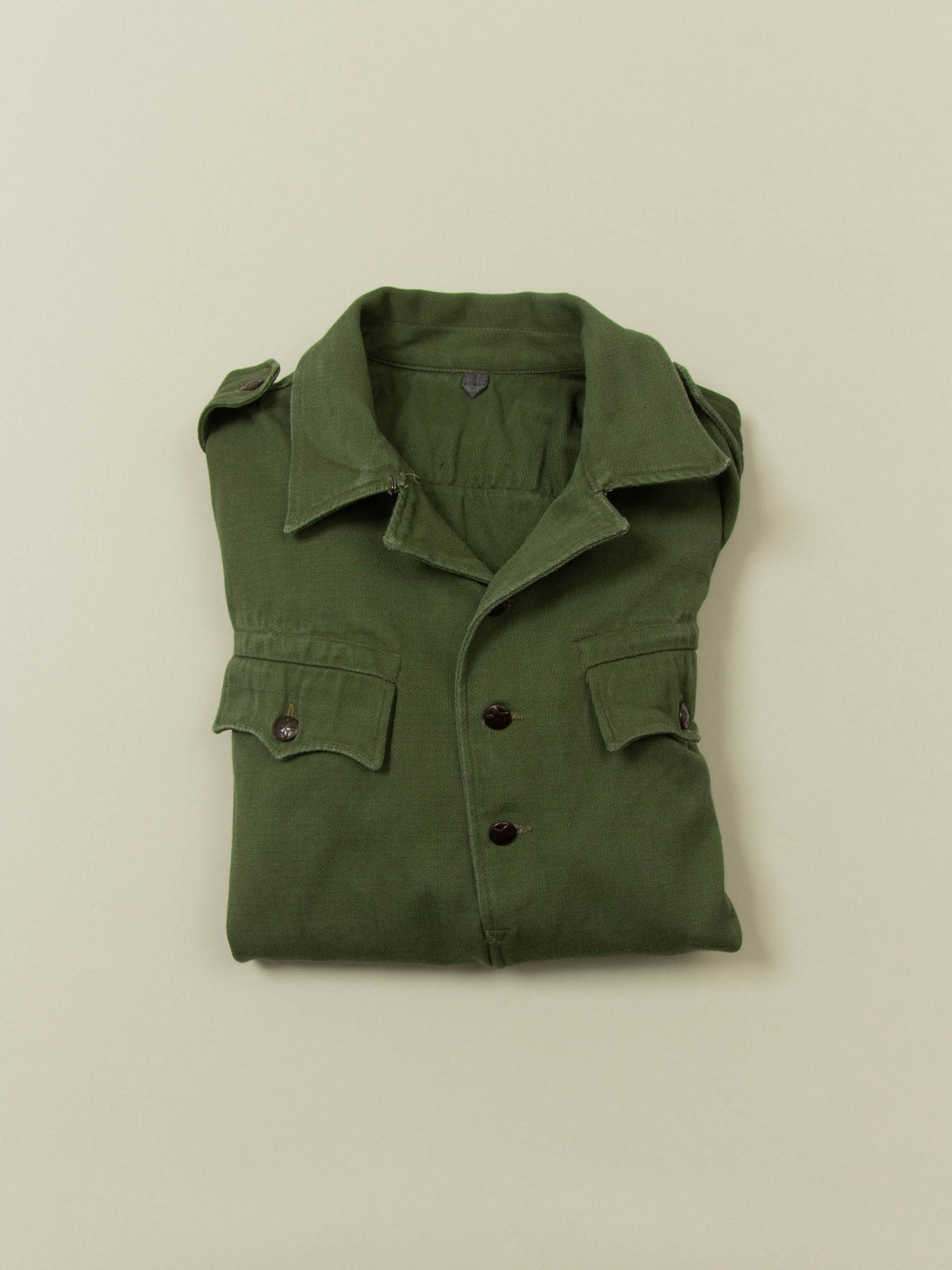 Vtg Army Popover Shirt (M)