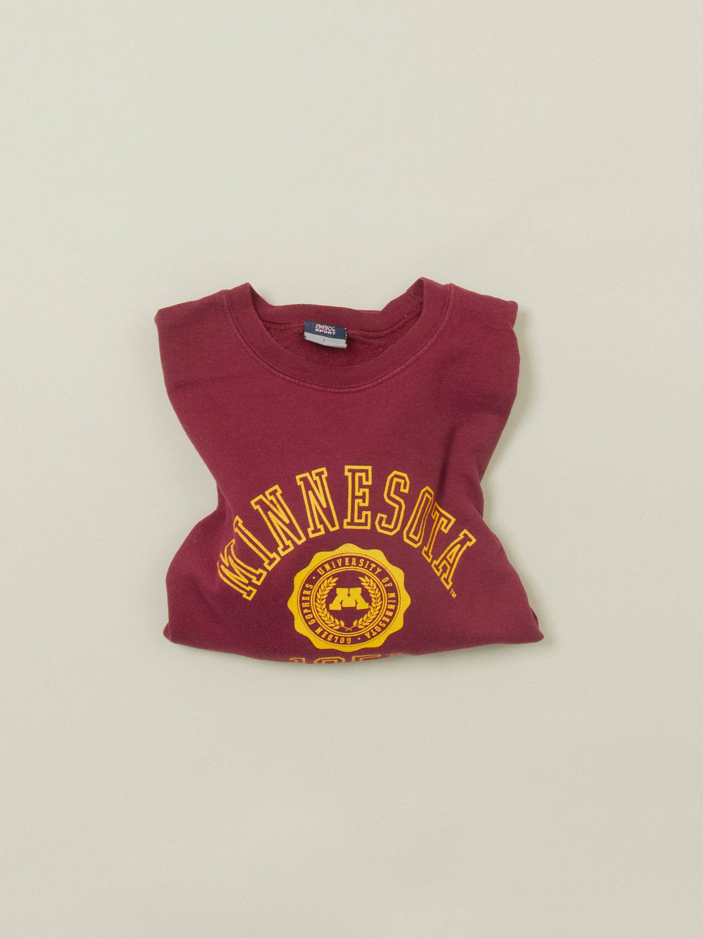 Vtg 1990s Burgundy Minnesota Sweatshirt (L)