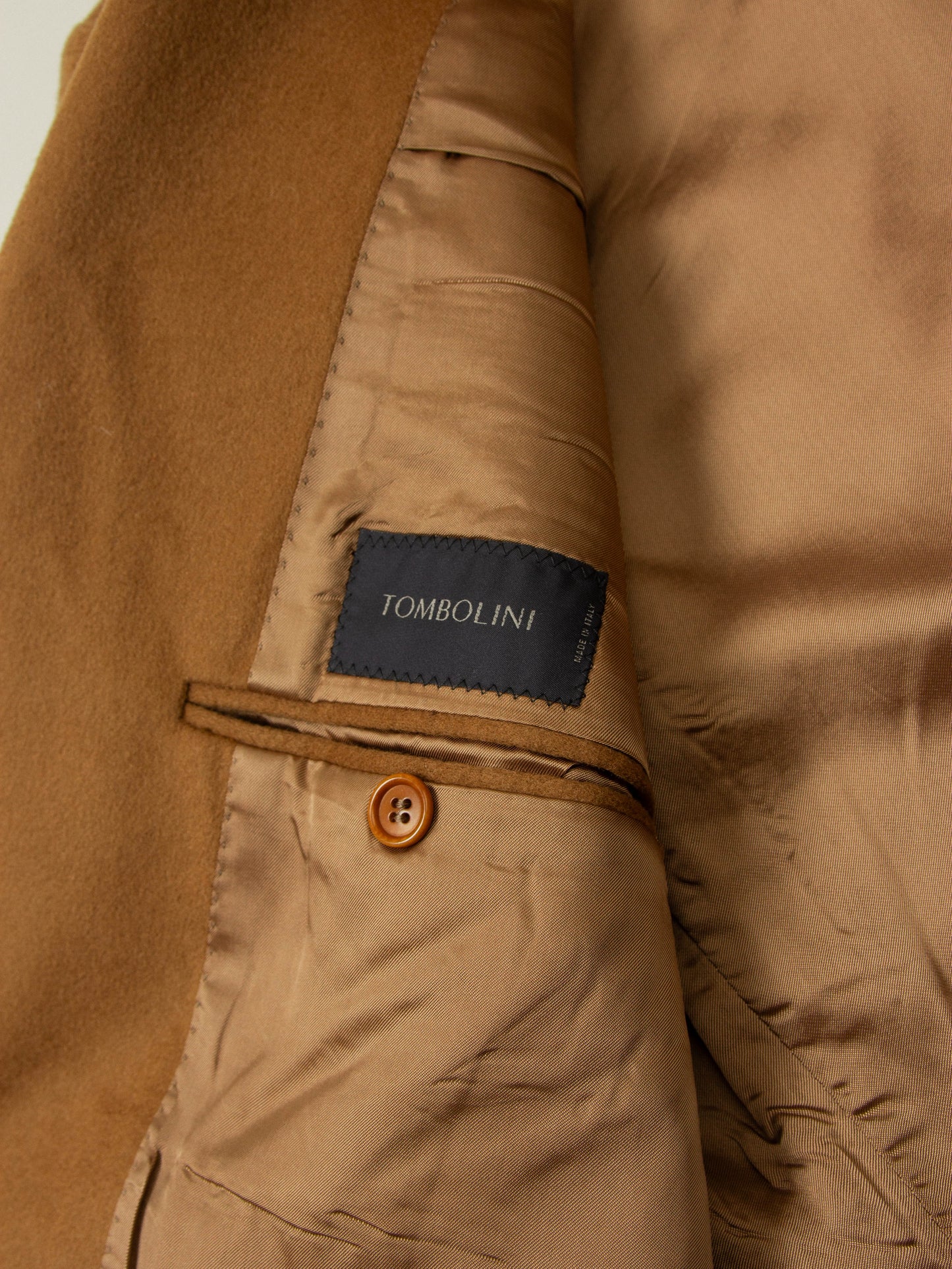 Vtg 1980s Brown Wool Blazer - Made in Italy (M/L)