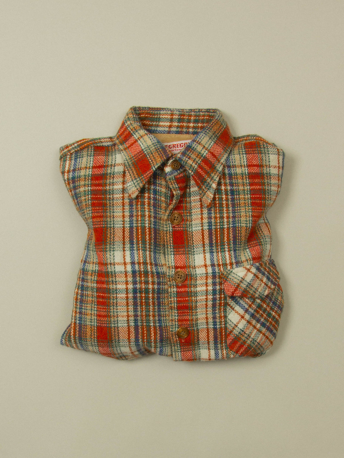 Vtg 1950s McGregor Wool Shirt - Made in USA (M/L)