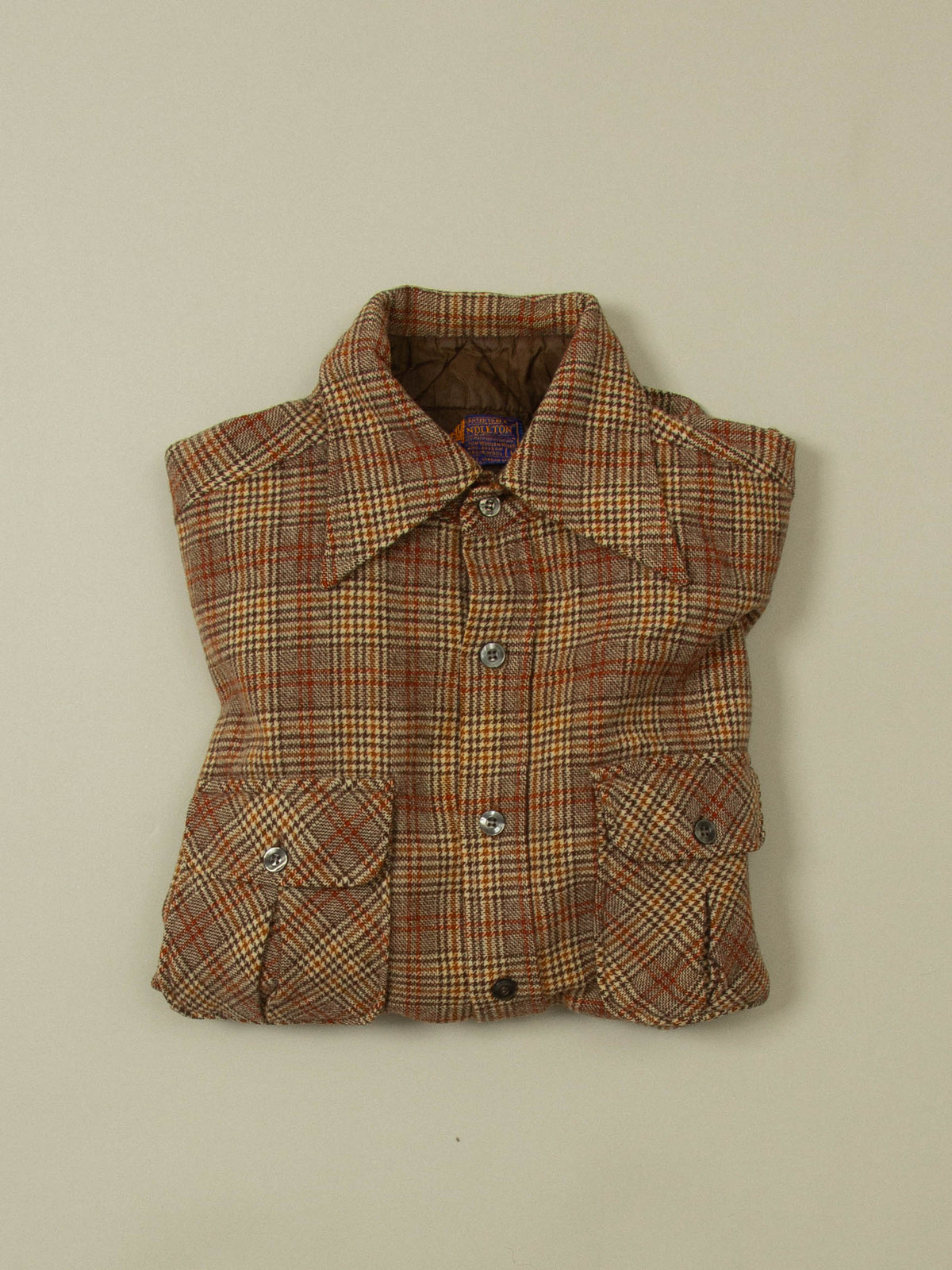 Vtg 1960s Pendleton Wool Shirt - Made in USA (M)