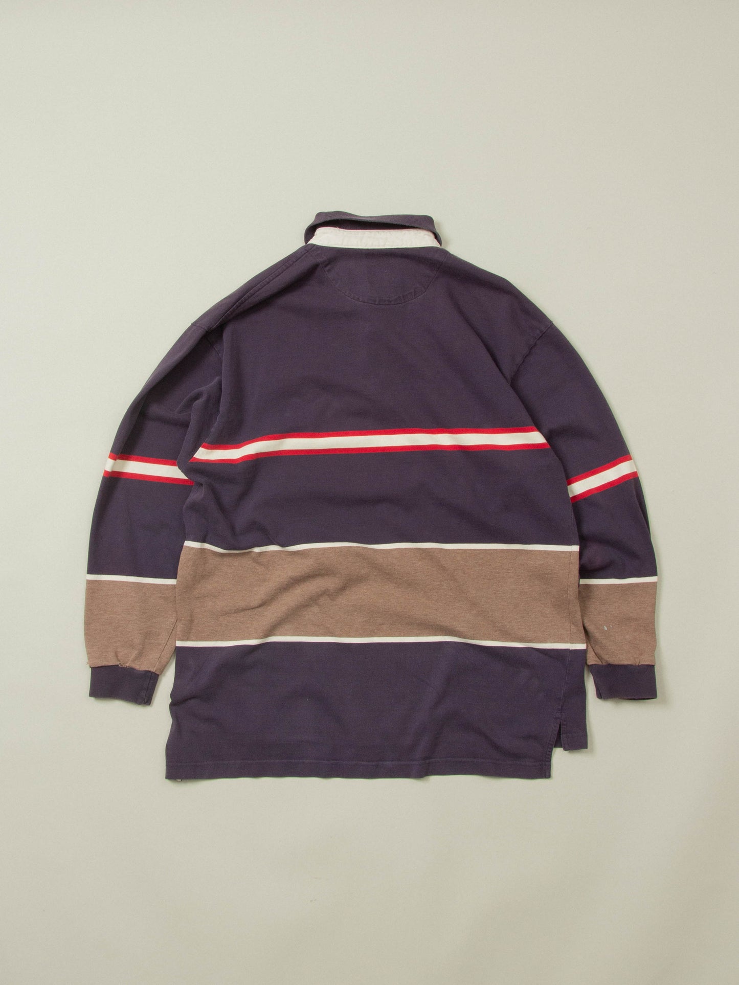 Vtg 1990s Izod Rugby Shirt (L)