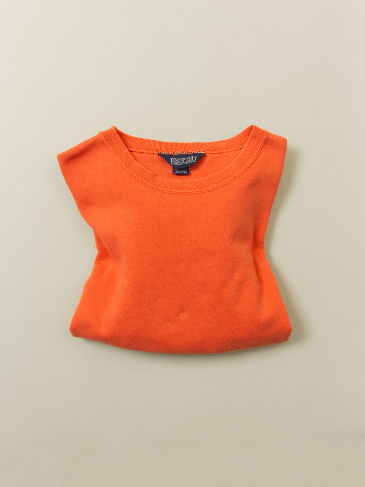 Vtg 1990s Land's End Blank Sweatshirt - Made in USA (L)