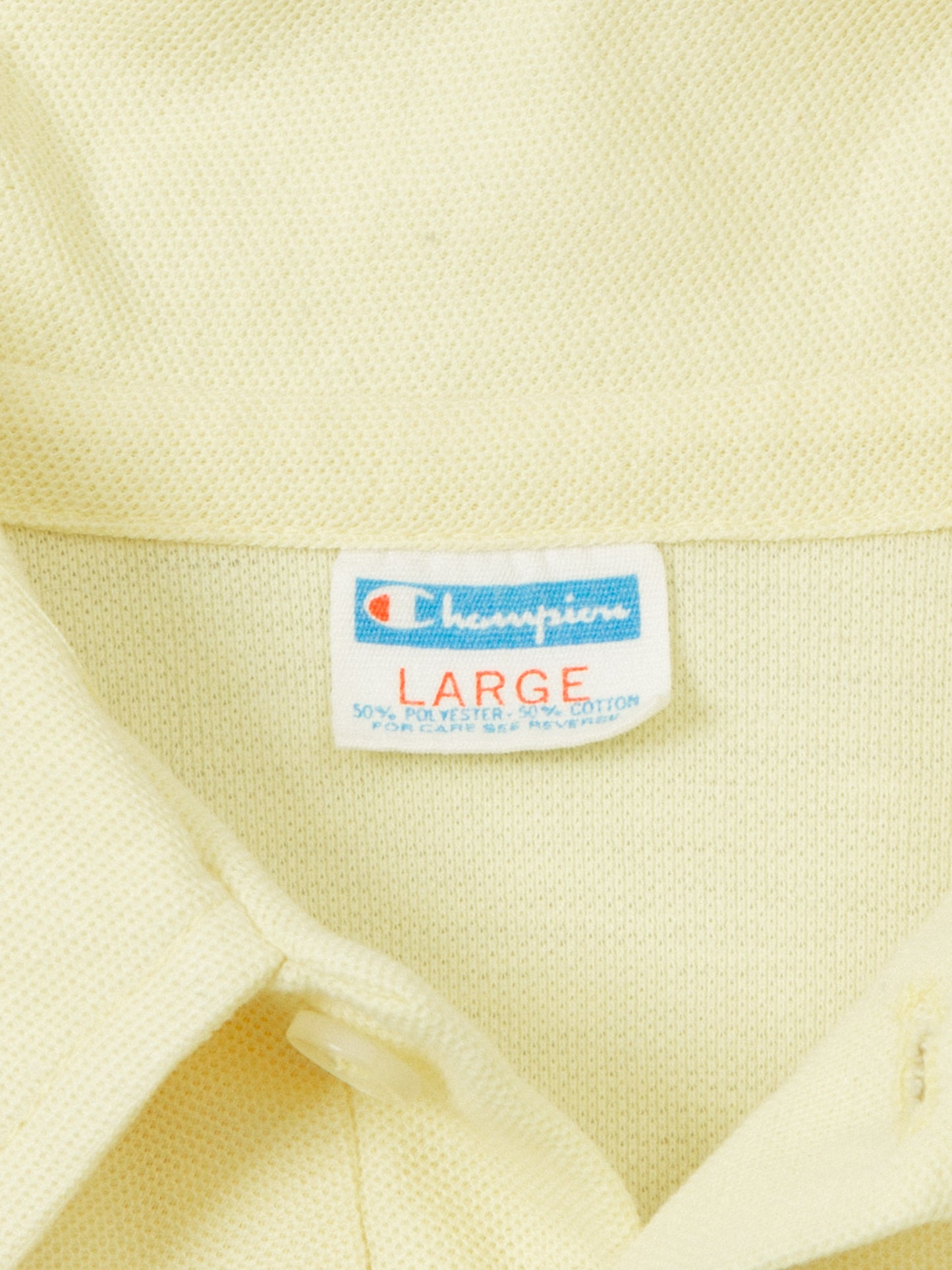 Vtg 1980s Champion Tennis Polo Shirt - Made in USA (M)