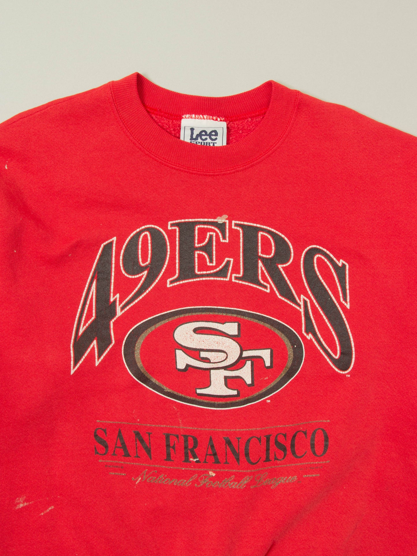 Vtg 1990s San Fransisco 49ers Lee Sweatshirt - Made in USA (L)