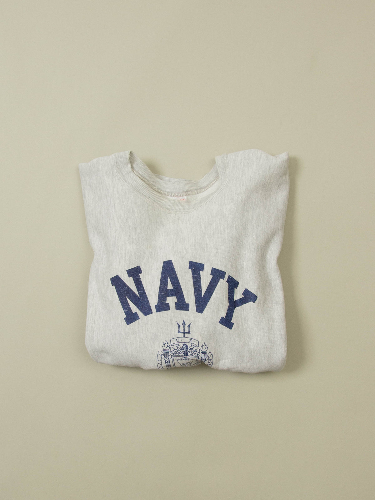 Vtg 1990s US Navy Reverse Weave Sweatshirt – Made in USA (XL)