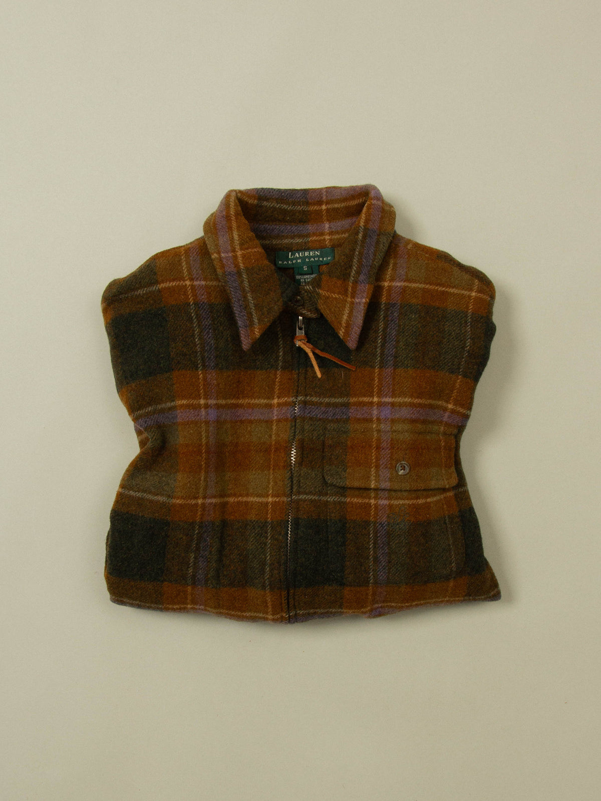'Lauren' Ralph Lauren Wool Overshirt (S)