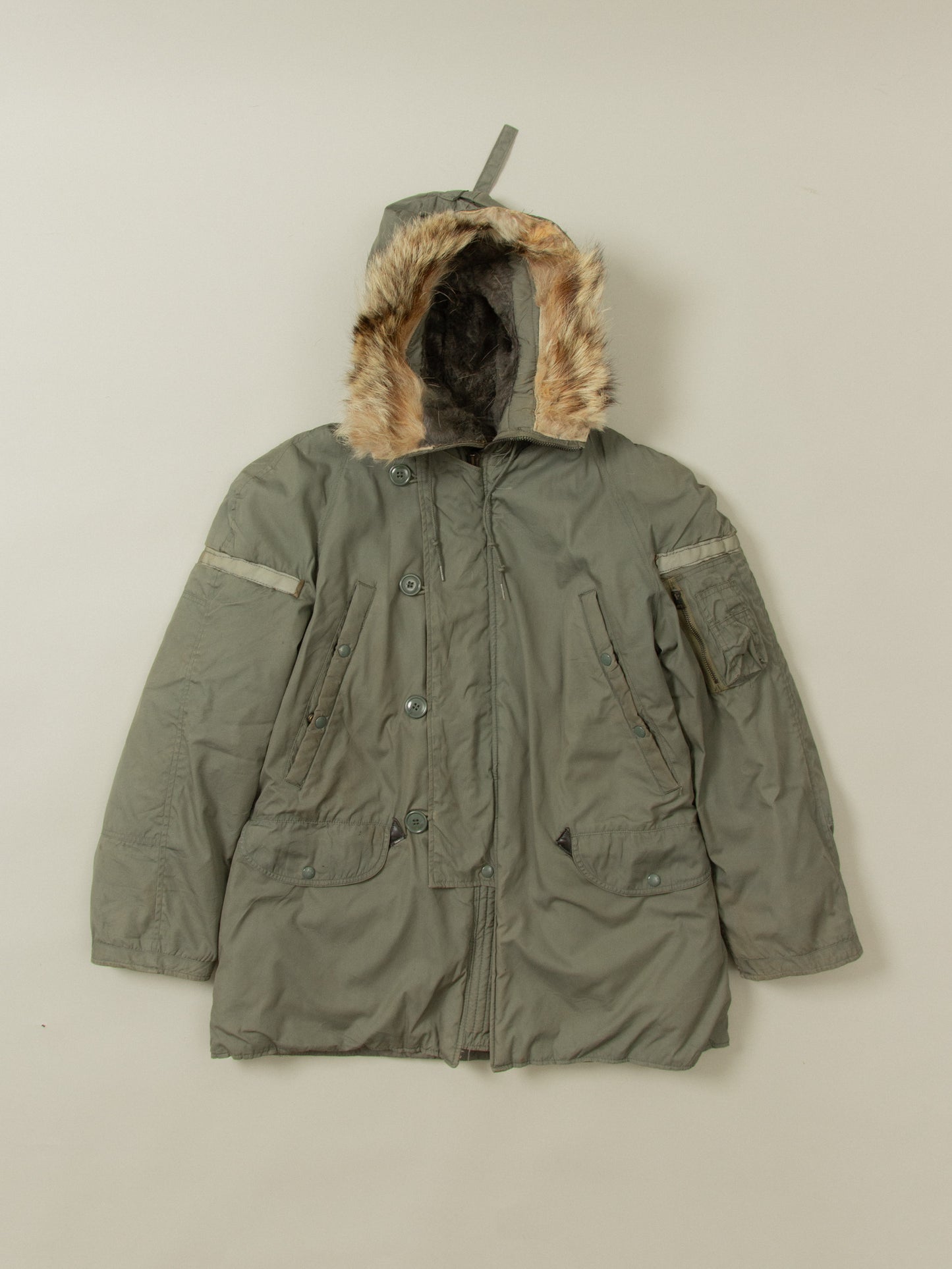Vtg 1960s US Air Force N-3B Snorkel Parka (M)