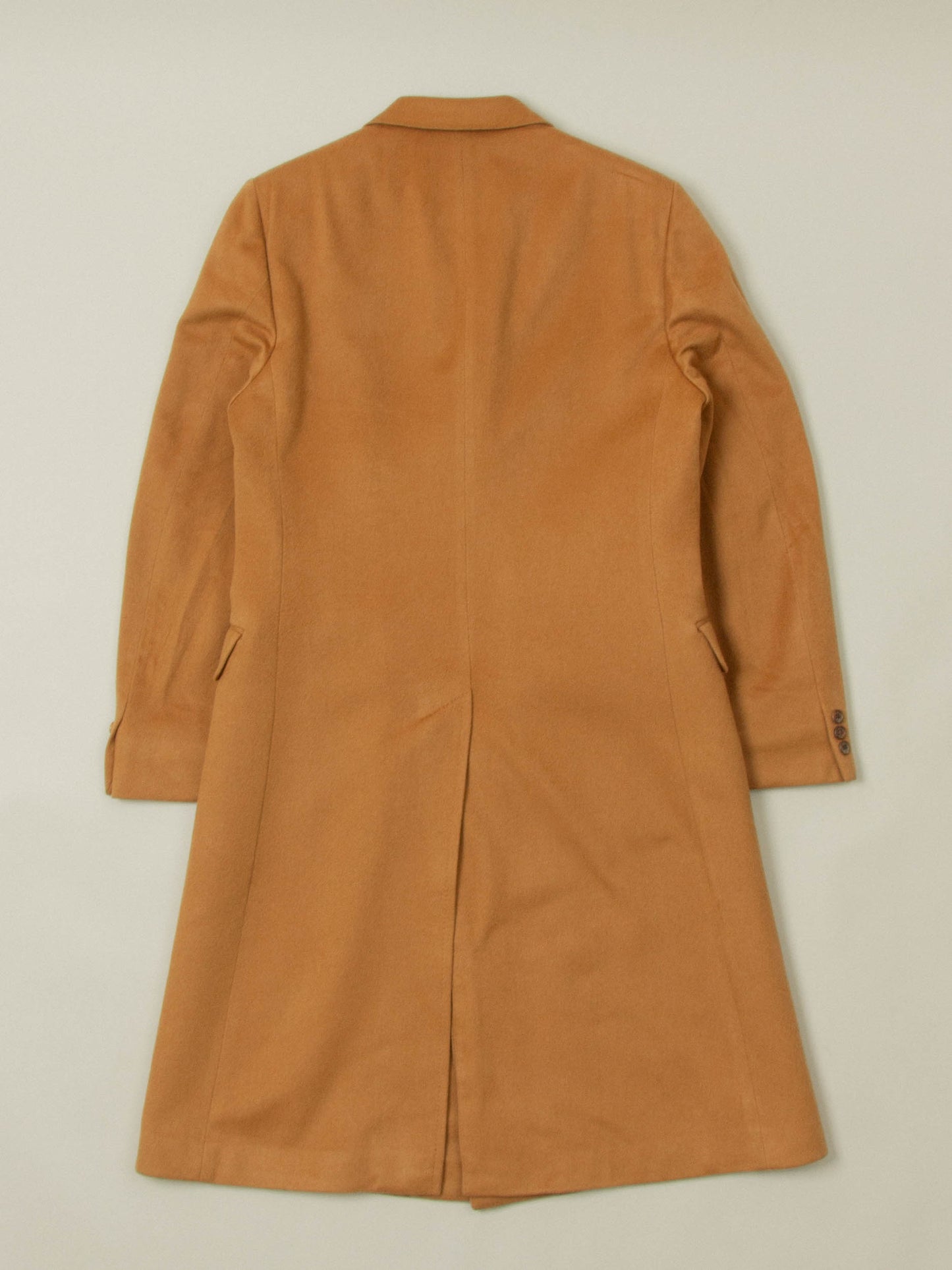 Vtg 1980s Aquascutum Cashmere Coat – Made in England (M)