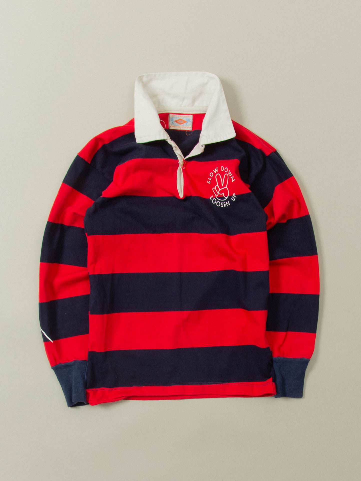 Vtg 1970s Umbro Rugby Shirt (S)