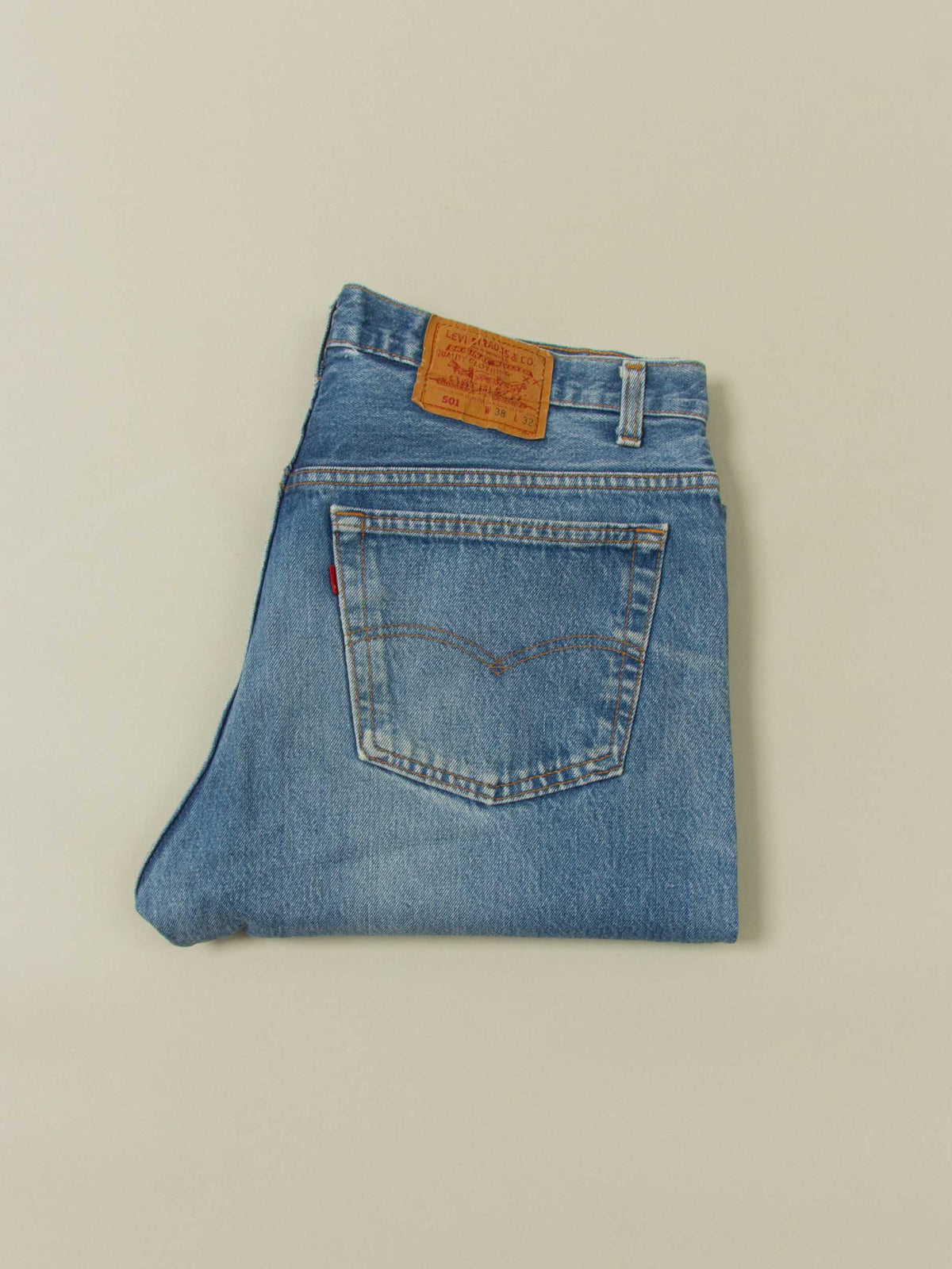 Vtg 1980s Levi's 501 Jeans - Made in USA (38x28)