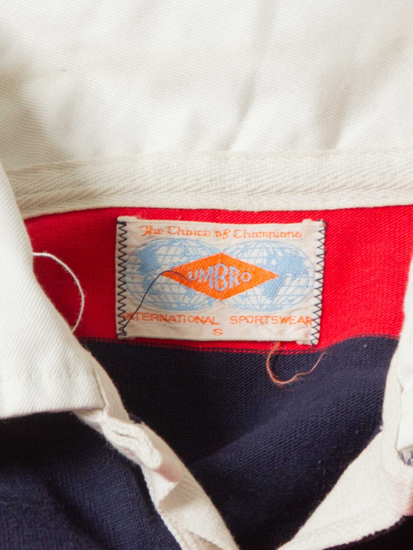 Vtg 1970s Umbro Rugby Shirt (S)