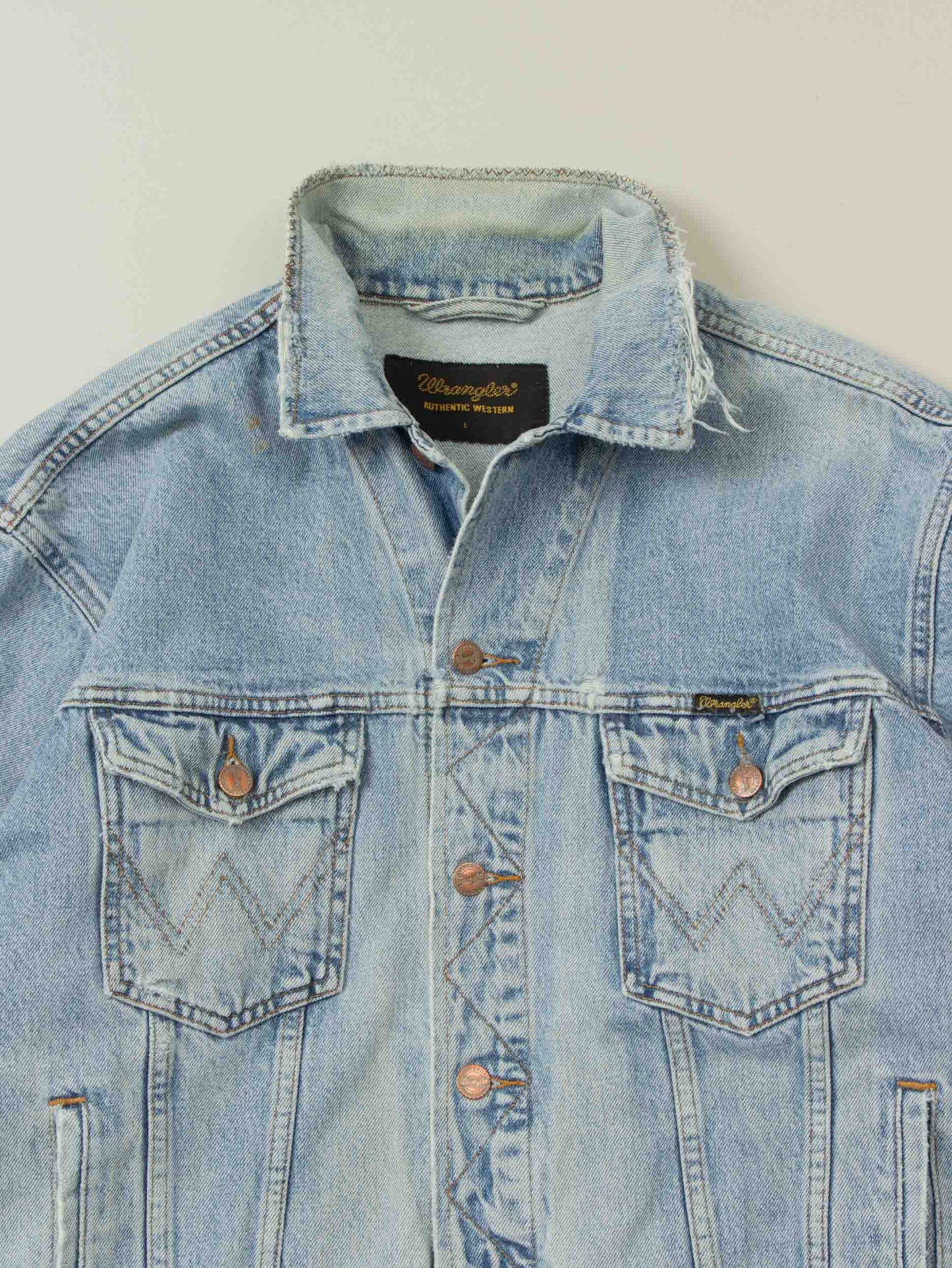 Vtg 1990s Wrangler Denim Jacket (L)