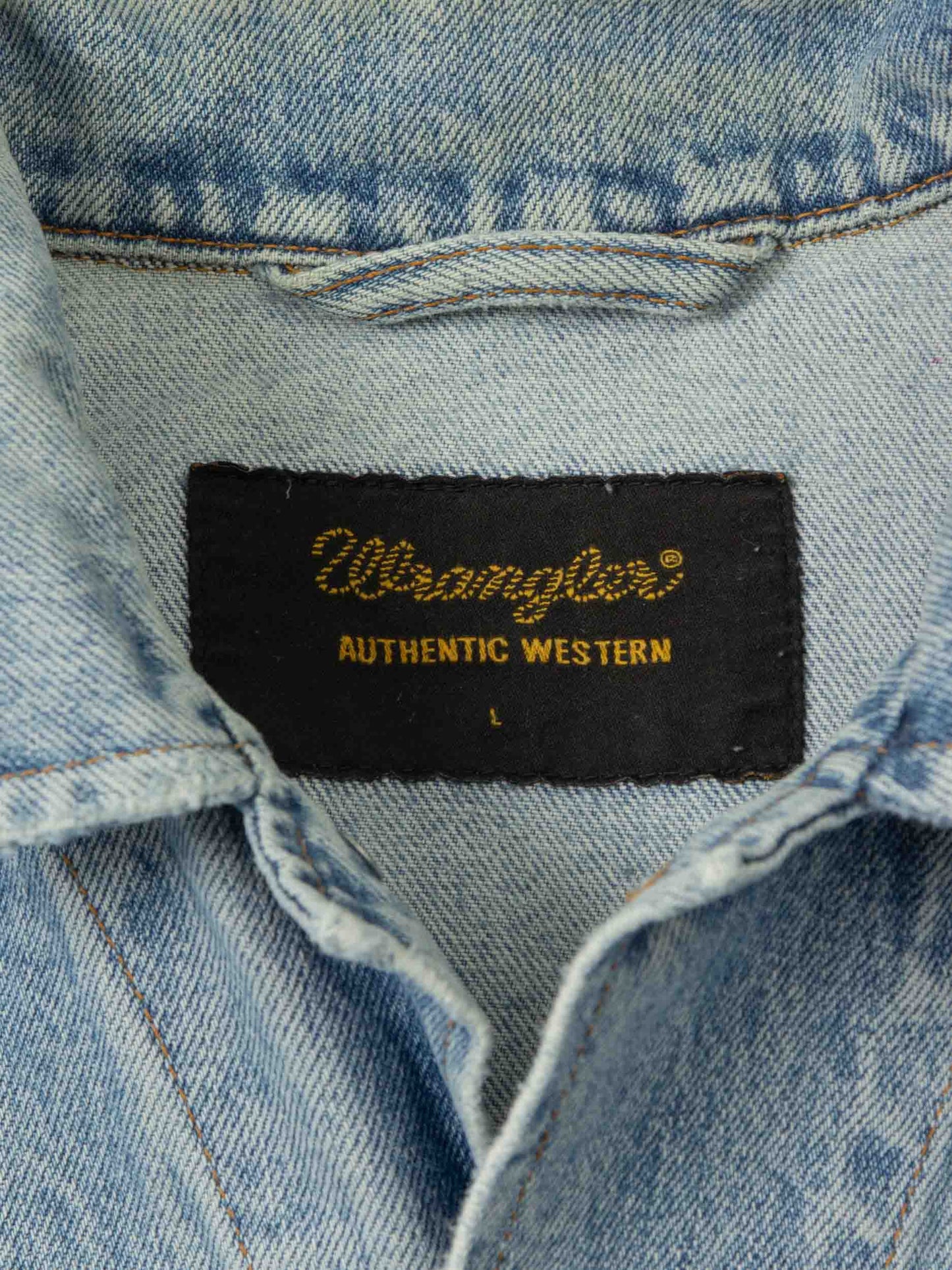 Vtg 1990s Wrangler Denim Jacket (L)