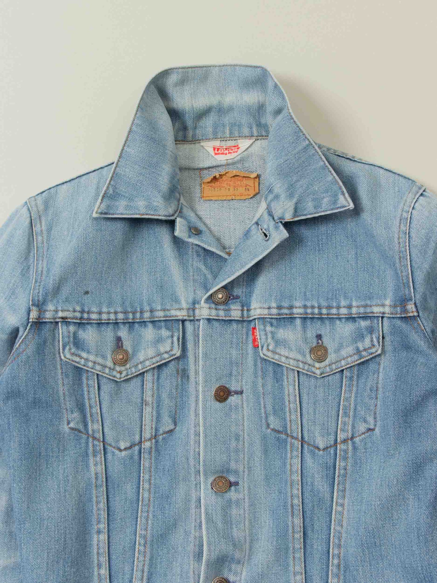 Vtg 1980s Levi's Denim Jacket - Made in USA (S)
