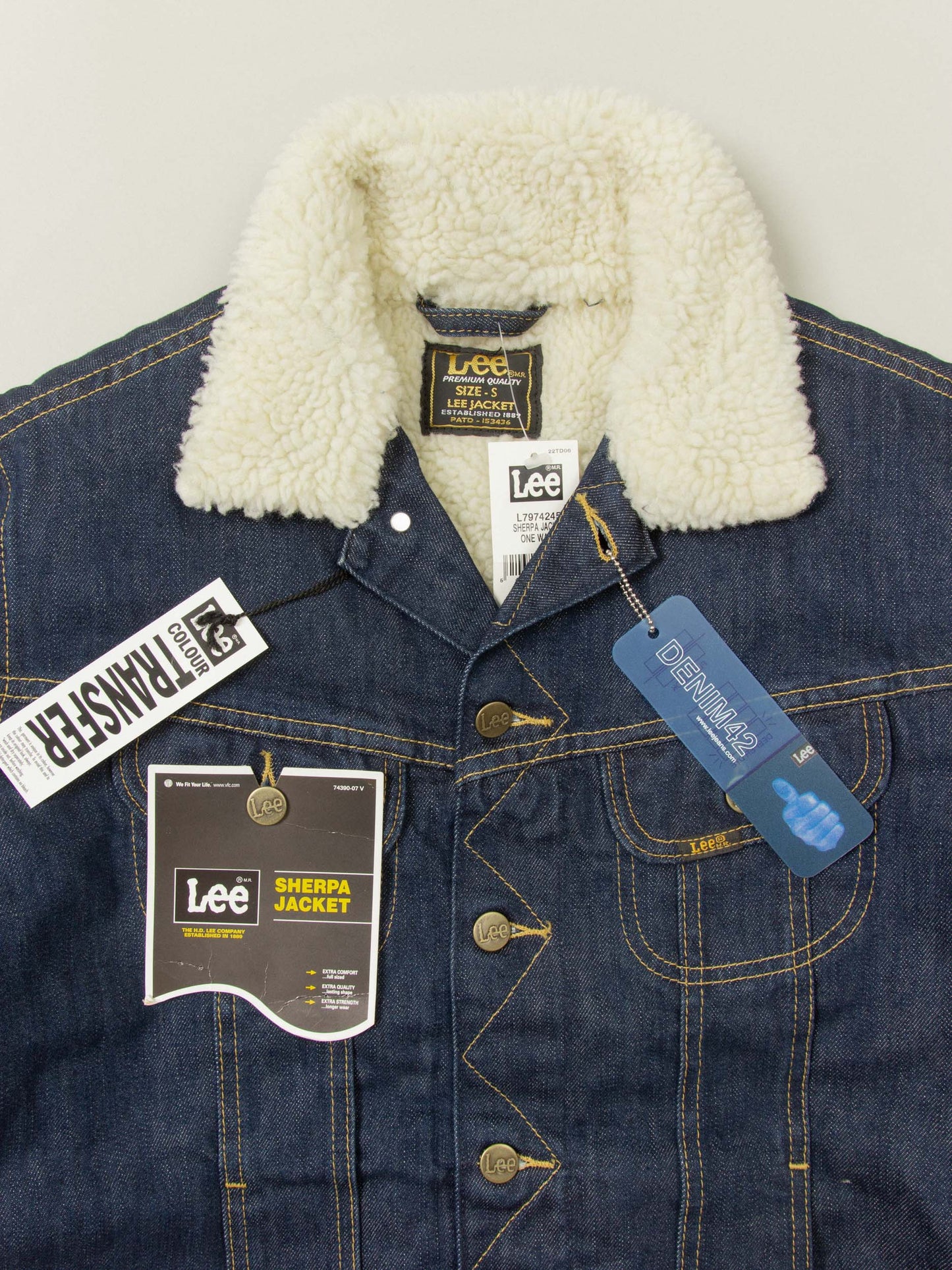 Deadstock Lee Sherpa Denim Jacket
