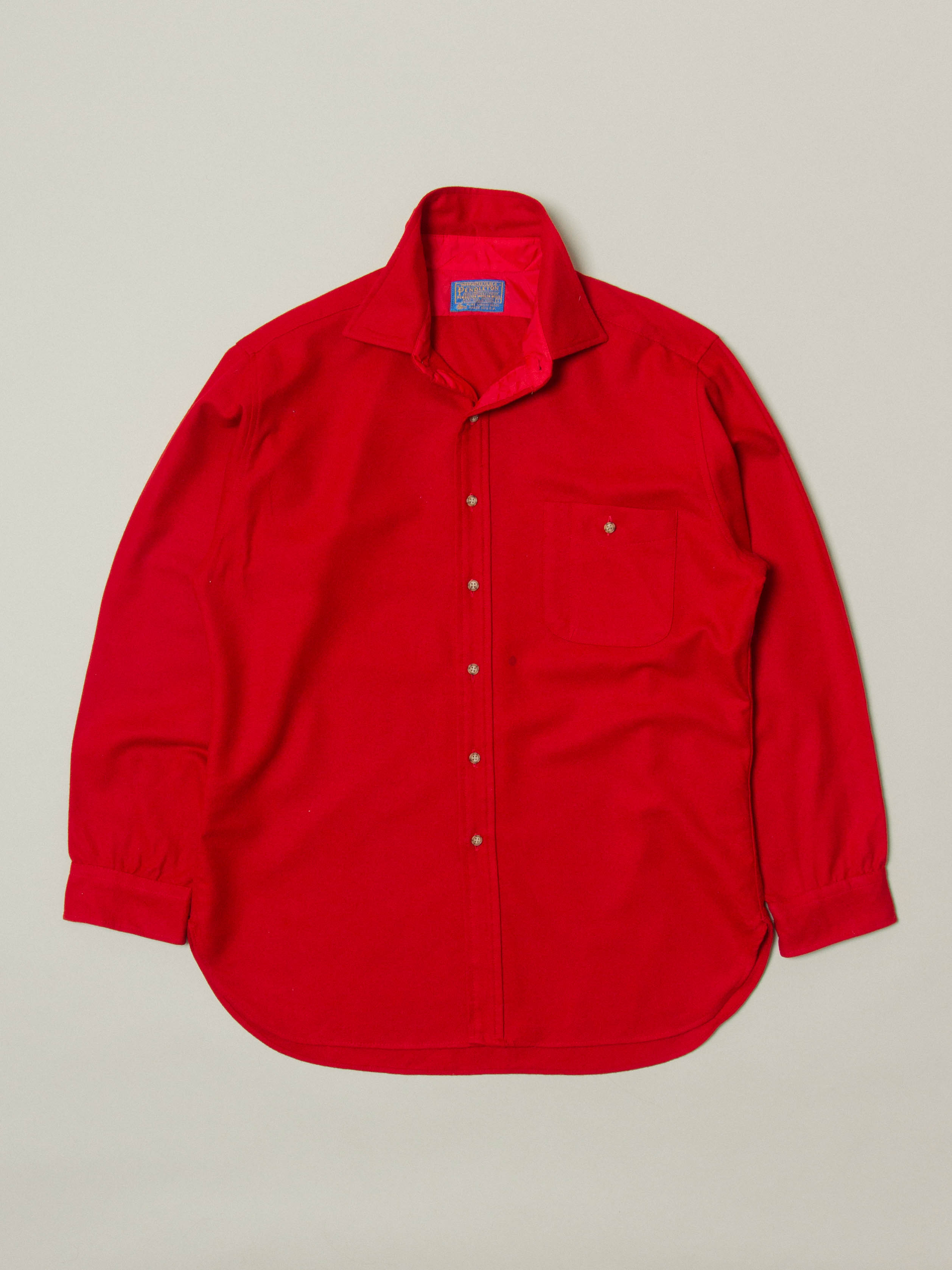 Vtg 1970s Pendleton Wool Shirt - Made in USA (L) – Broadway & Sons
