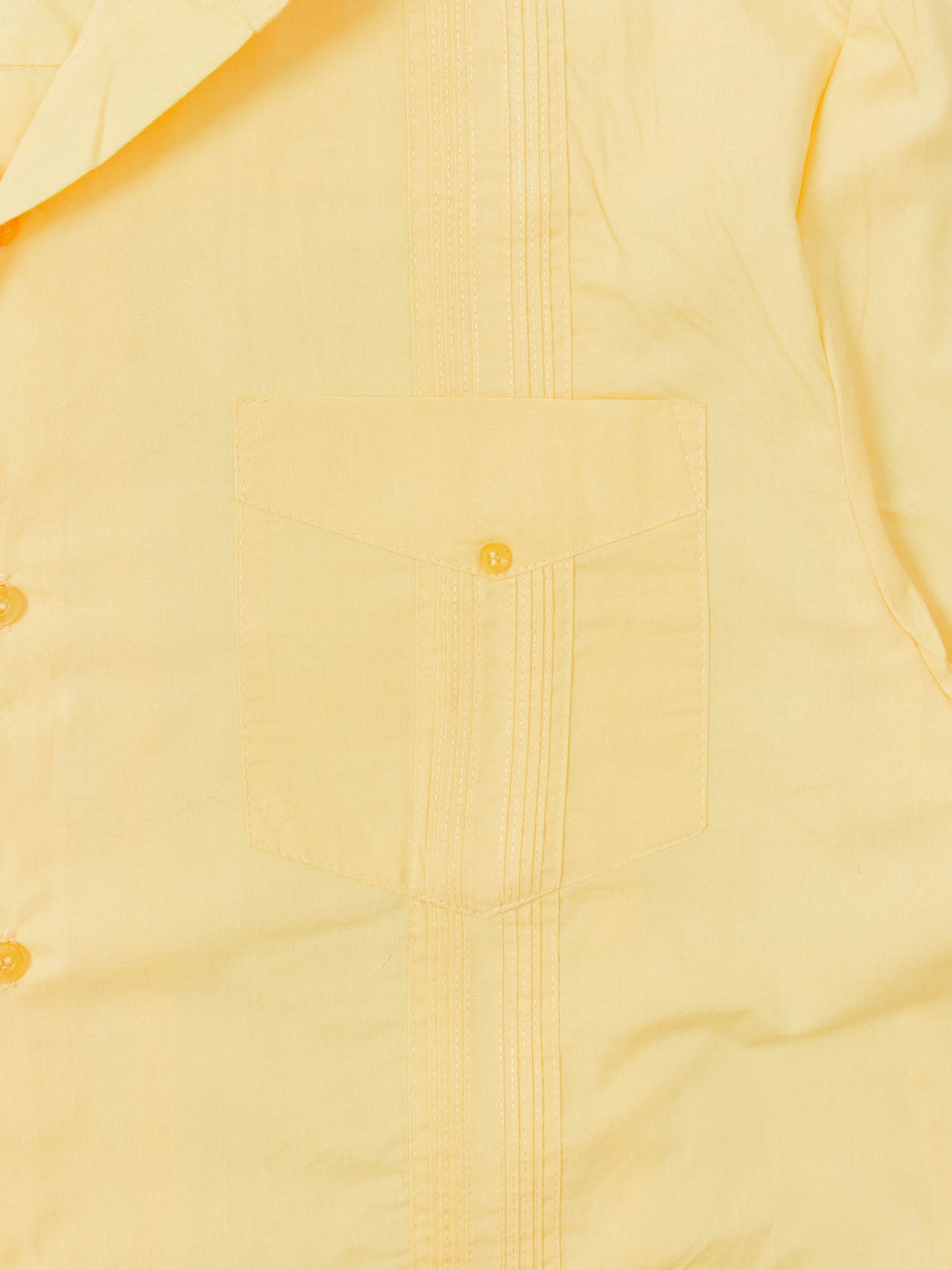 Vtg 1990s Short Sleeve Cuban Shirt (L)