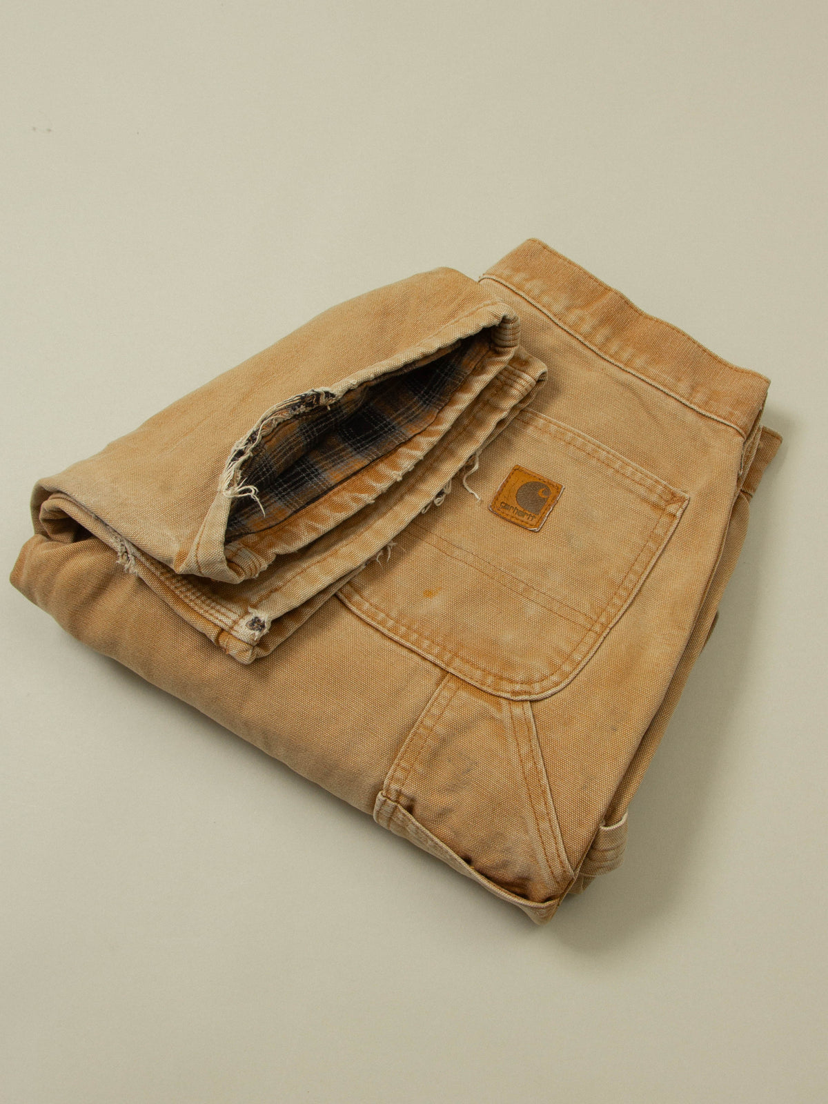 Vtg 1990s Carhartt Lined Carpenter Trousers (30x32)
