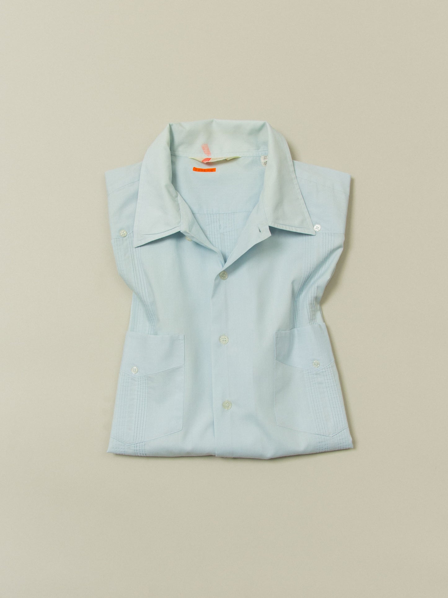 Vtg 1980s 'Supreme' Guayabera Cuban Shirt (XL)
