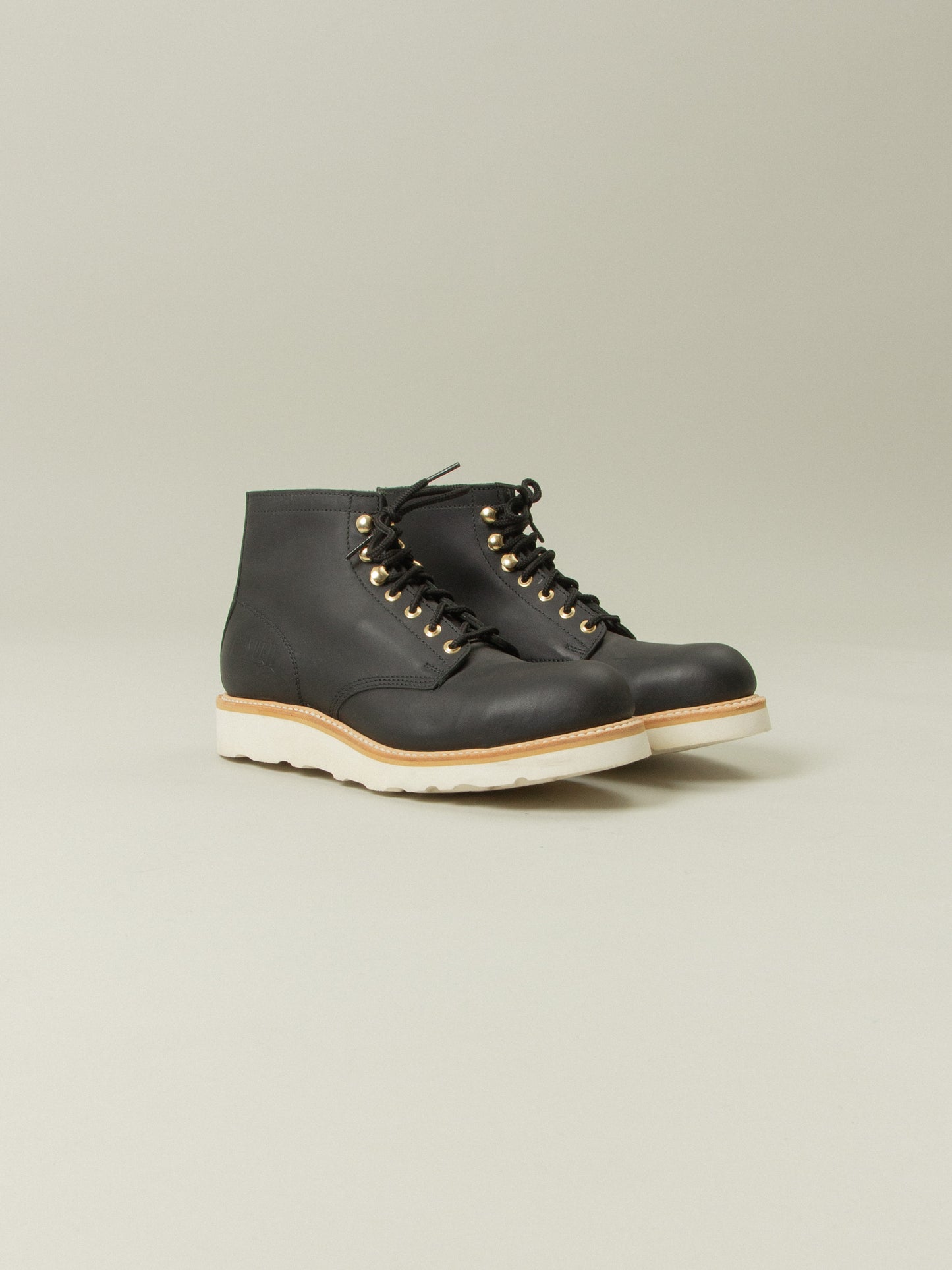 Mayura Black Worker Boots Vibram