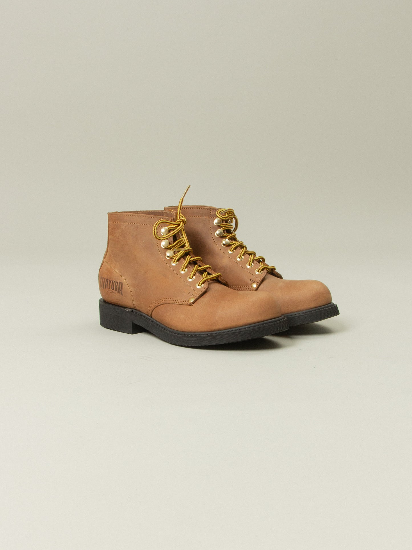 Mayura Brown Worker Boots