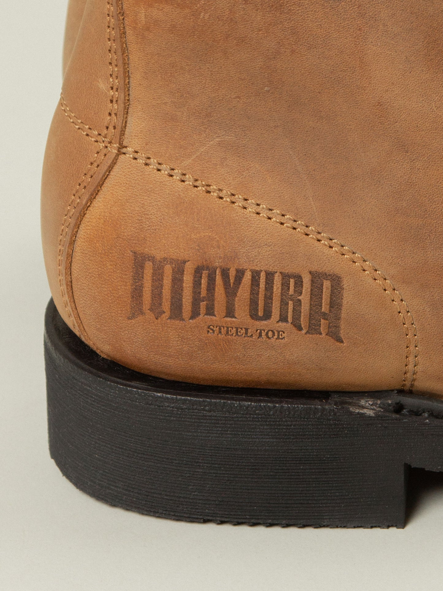 Mayura Brown Worker Boots