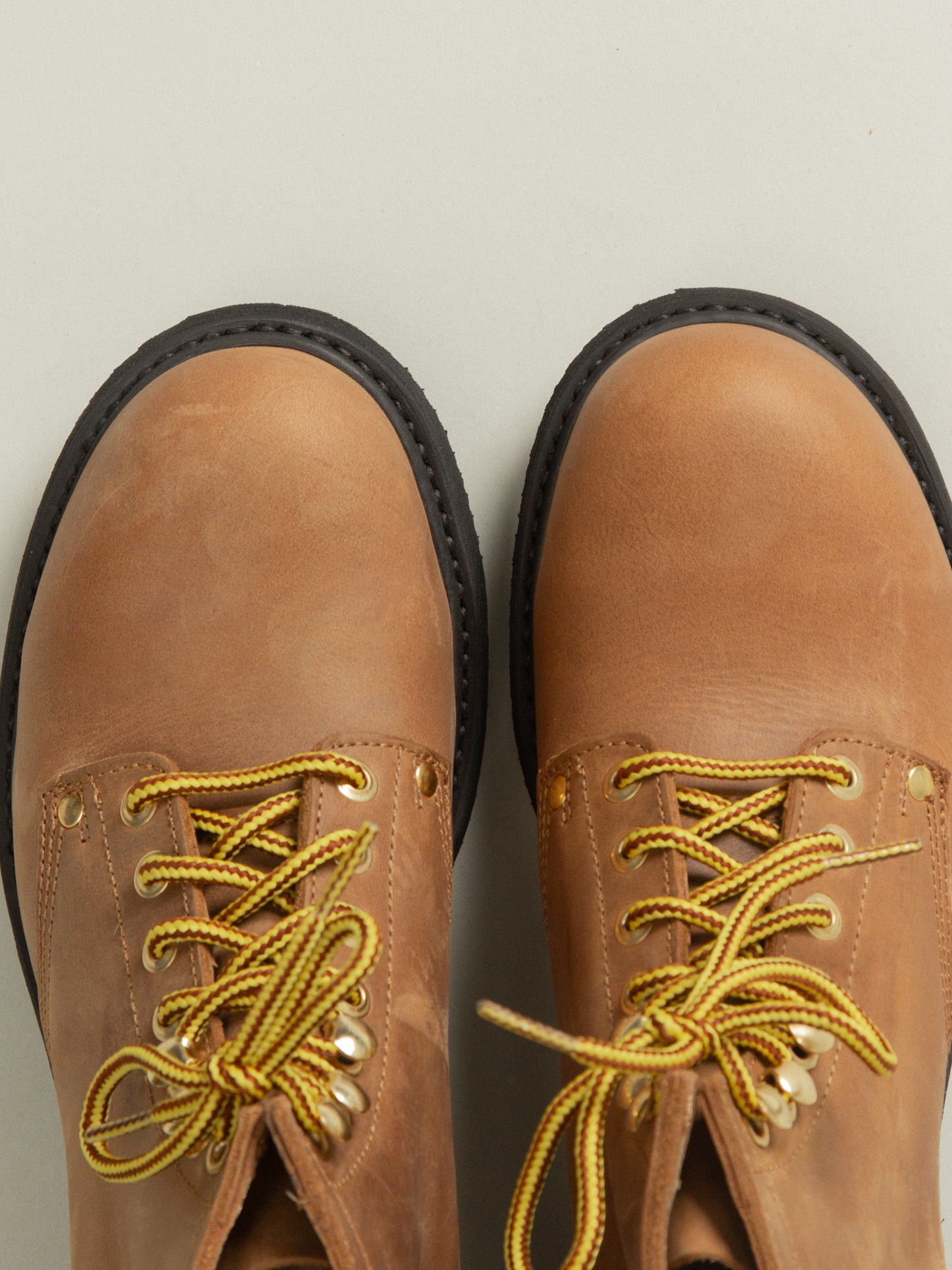 Mayura Brown Worker Boots