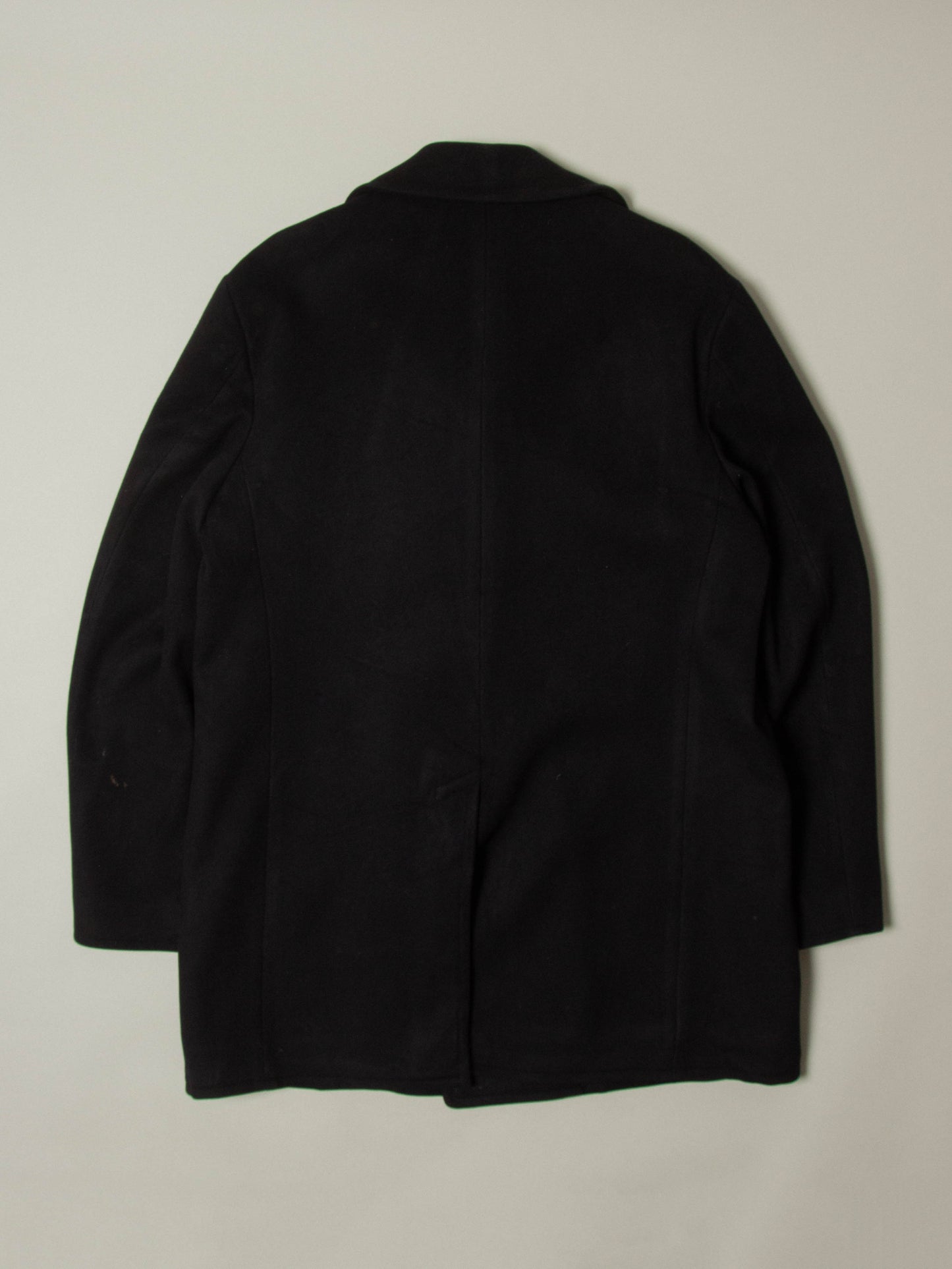 Vtg 1970s US Navy Wool Peacoat (XL)