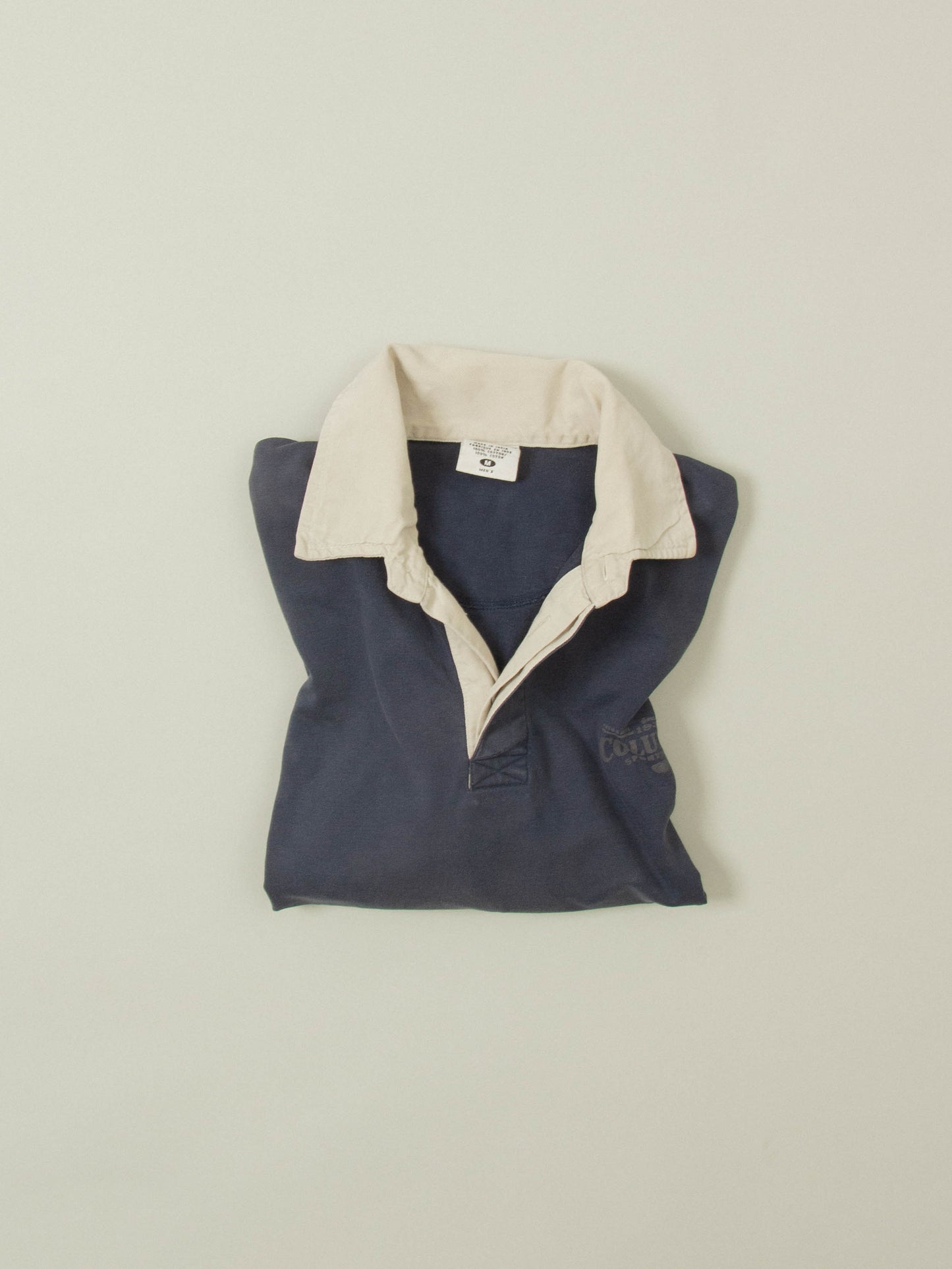 Vtg Faded Columbia Rugby Shirt (L)