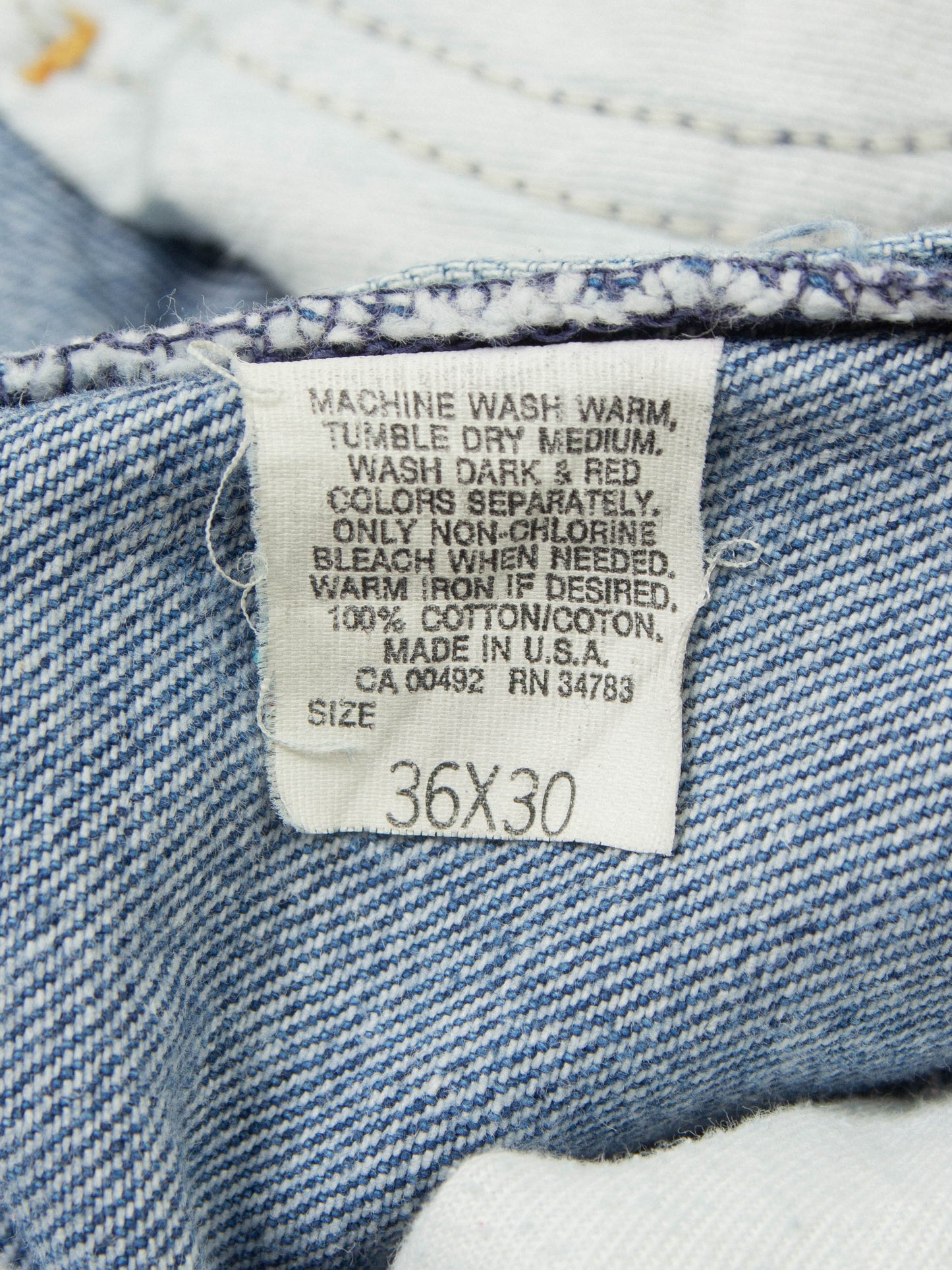 Vtg 1980s Lee Riders Jeans - Made in USA (34x29)