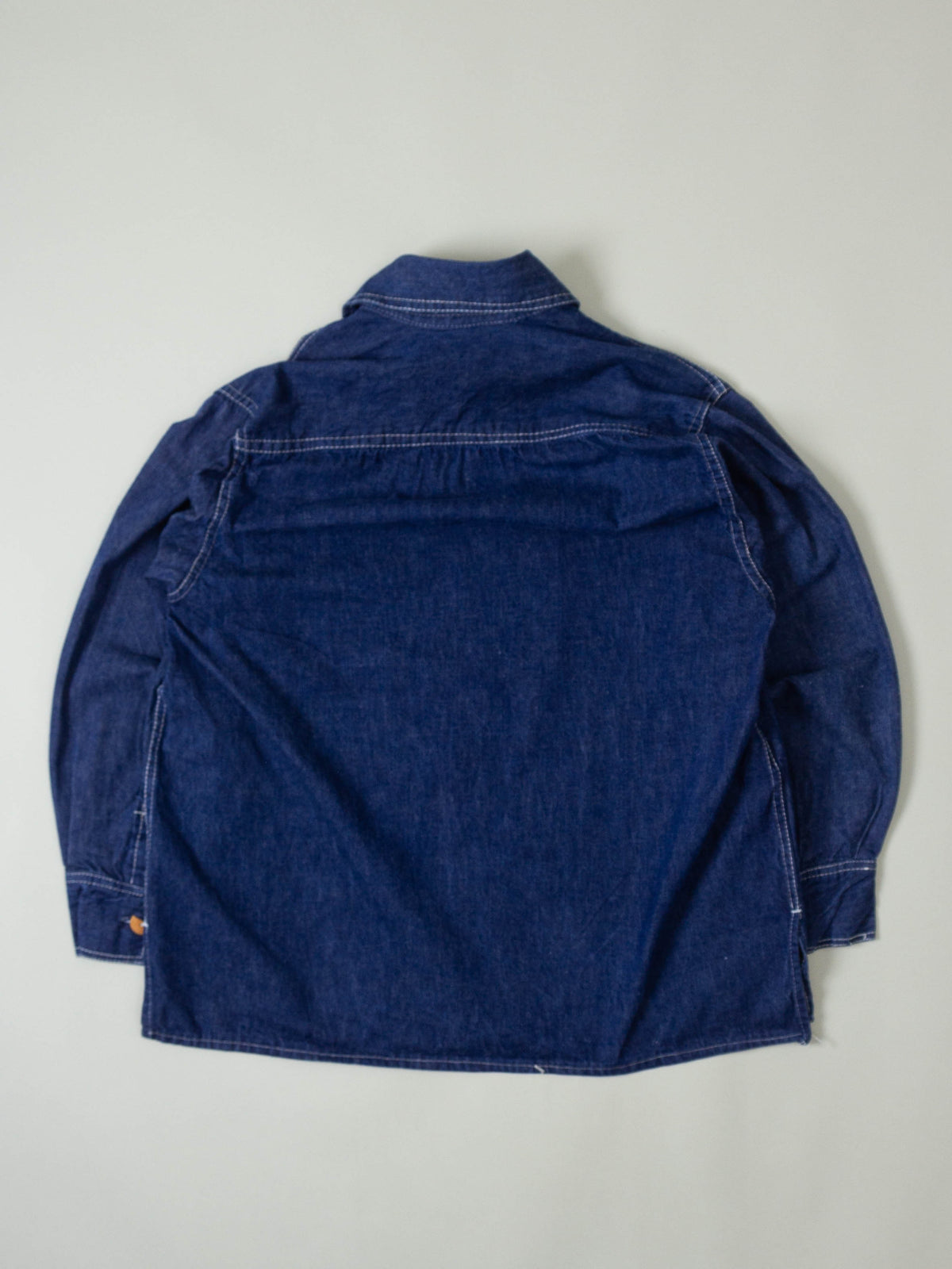 Vtg 1970s Denim Workwear Jacket (L)
