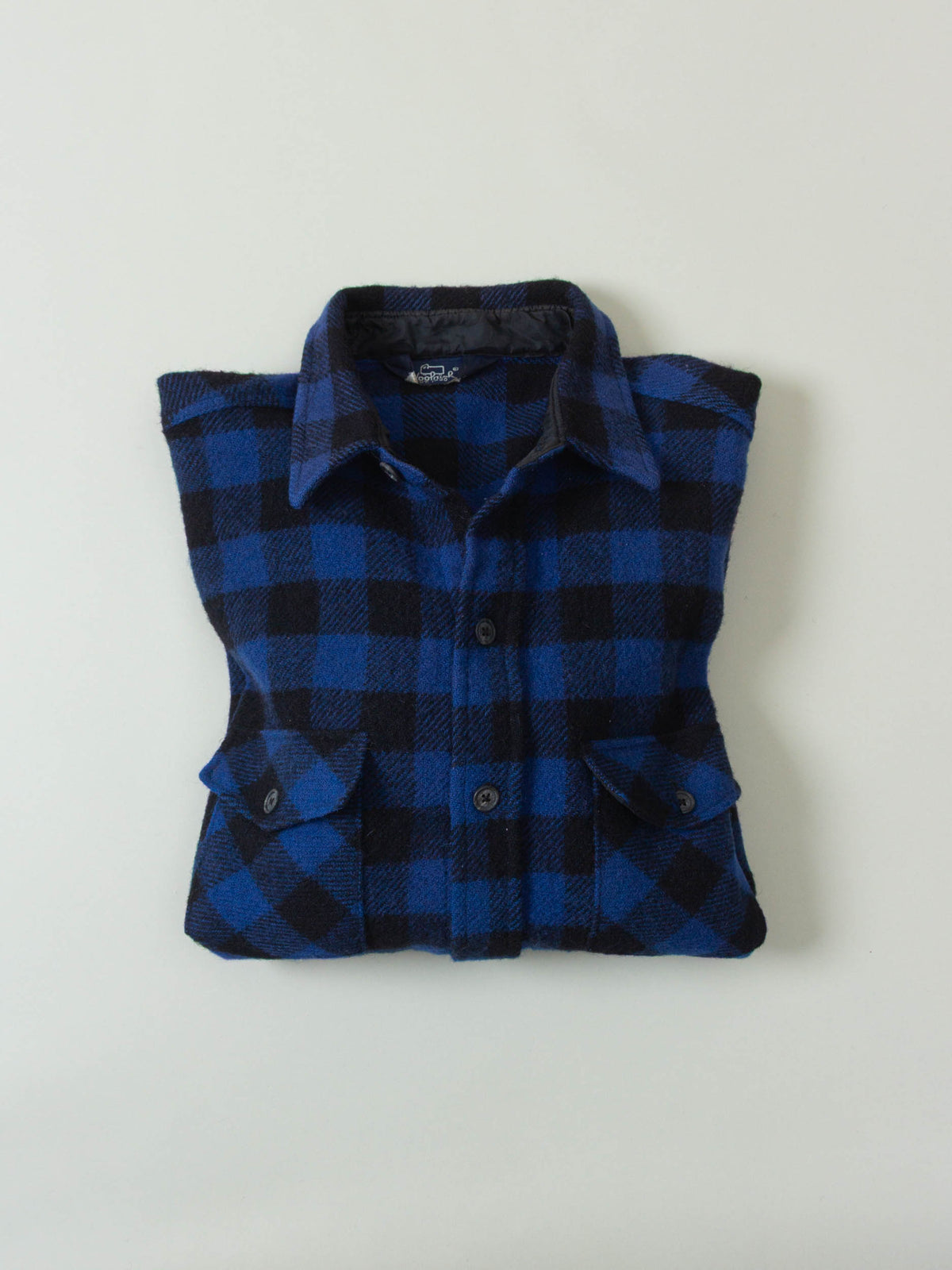 Vtg 1980s Woolrich Flannel Overshirt (L)