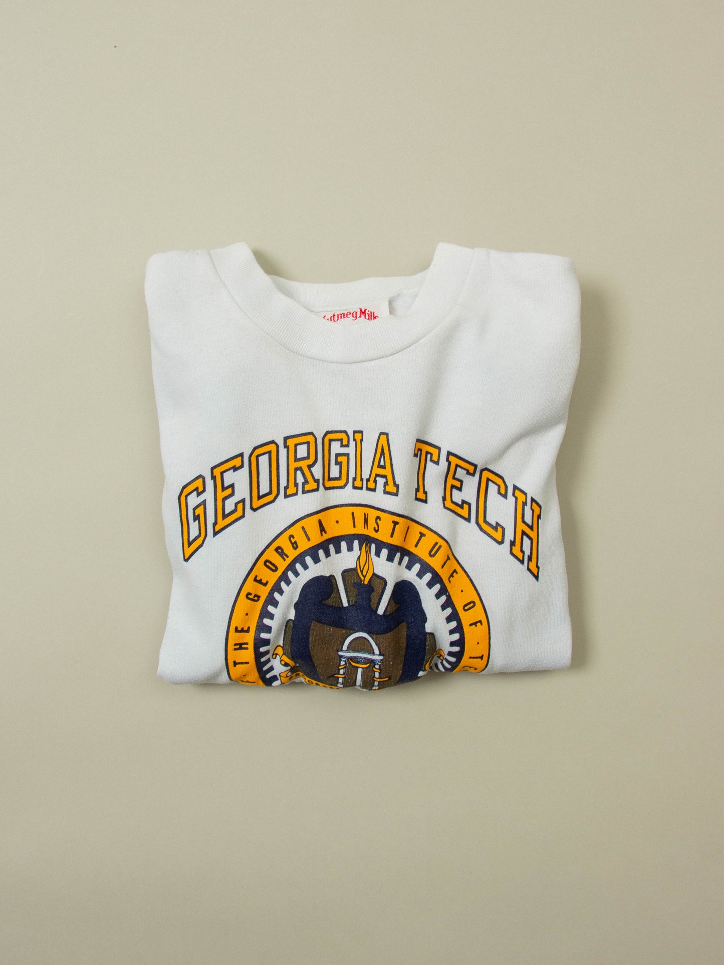 Vtg 1990s 'Georgia Tech' Sweatshirt - Made in USA (M/L)