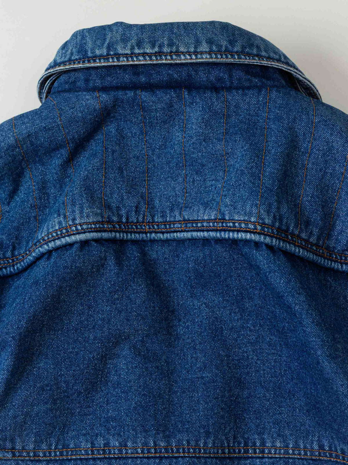 Vtg 1980s Lined Denim Jacket (M)