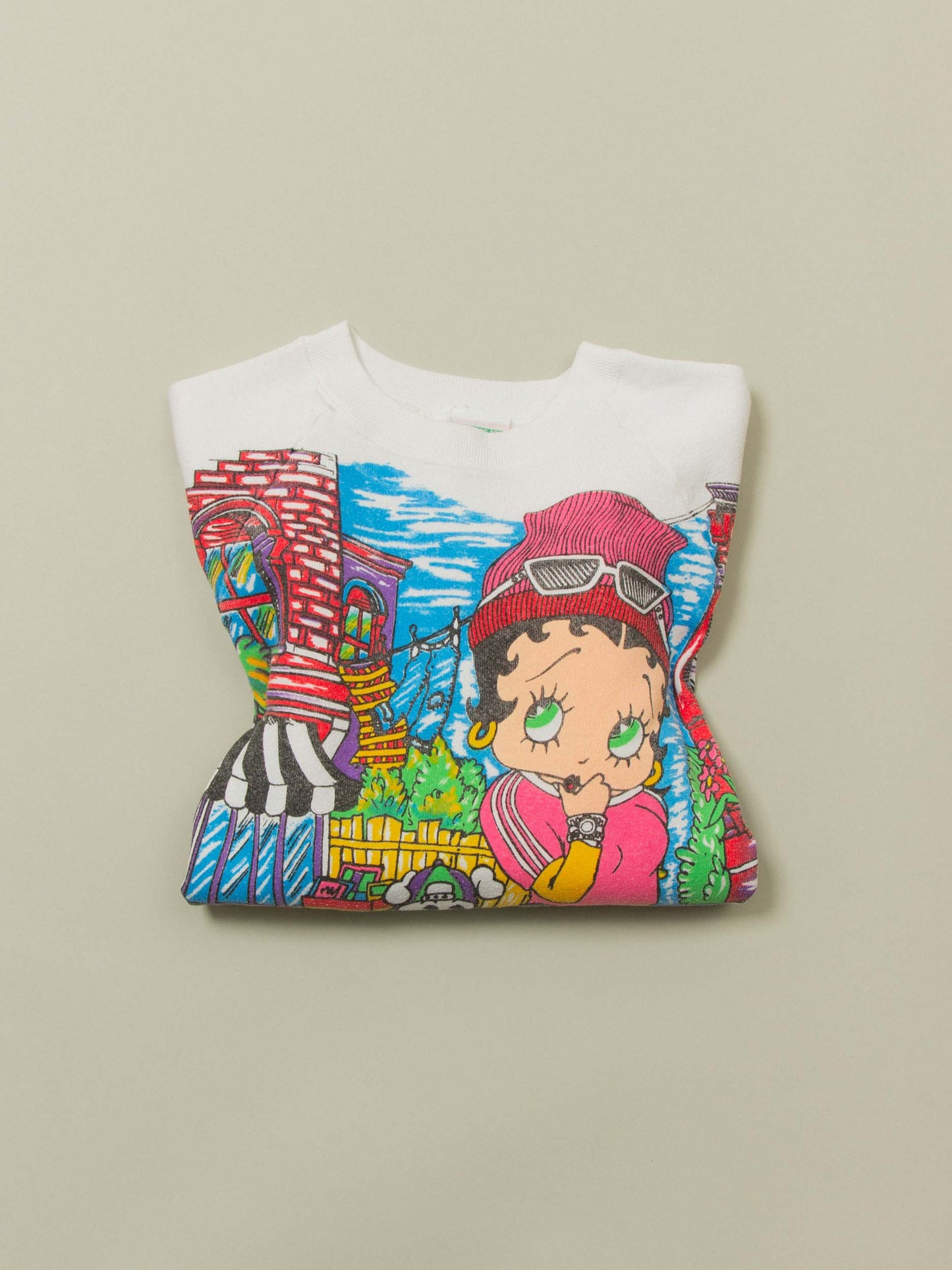 Vtg 1994 Freeze 'Betty Boop' Raglan Sweatshirt – Made in USA (S)